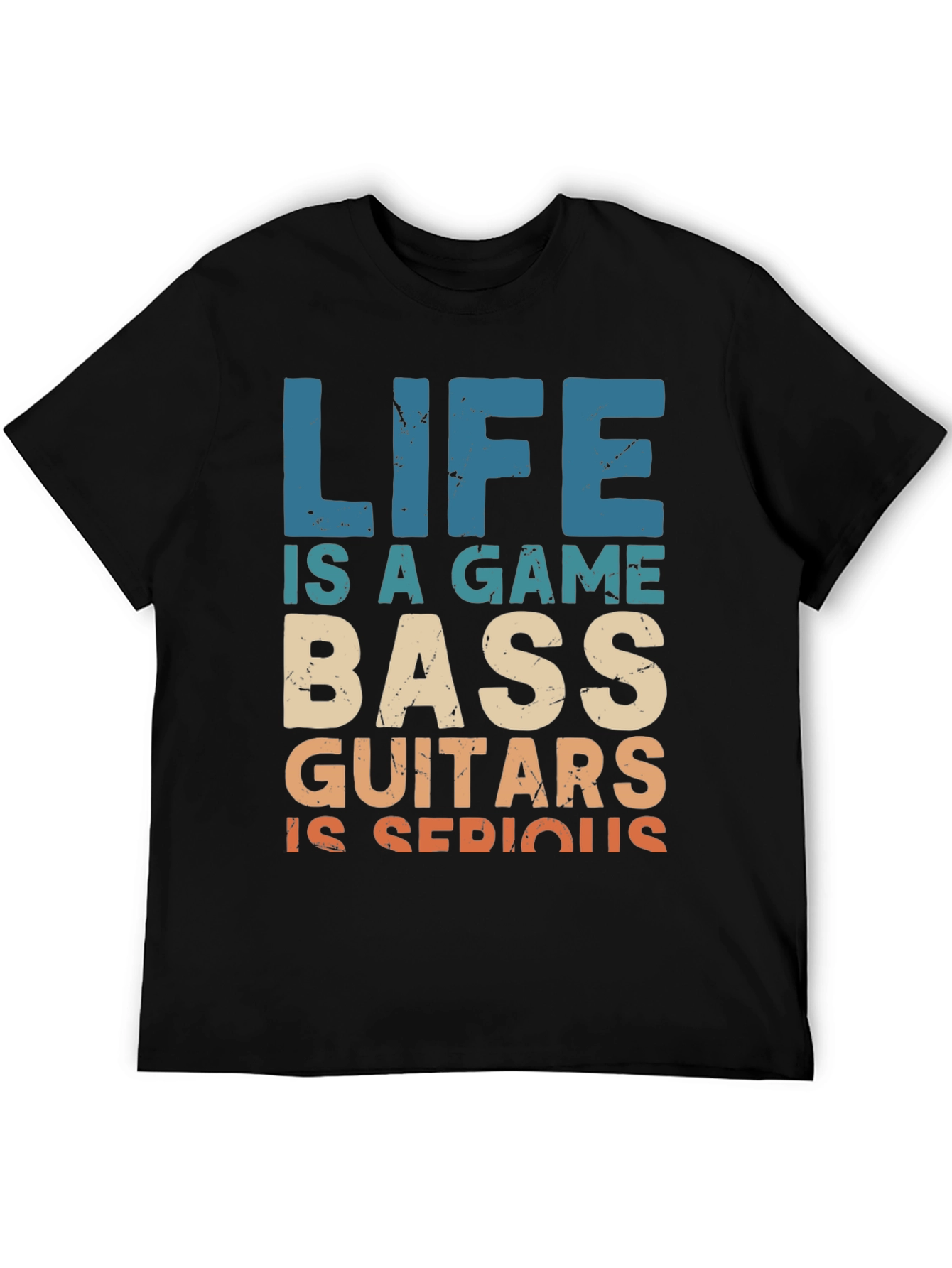 Black Bass Guitars T-Shirt: Life is a Game view 5