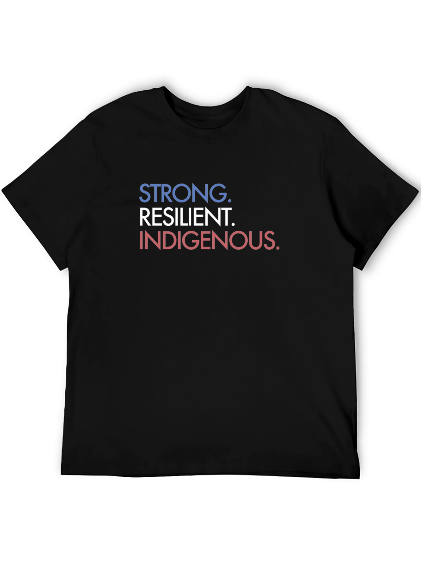 Black Strong Resilient Indigenous Graphic Tee view 5