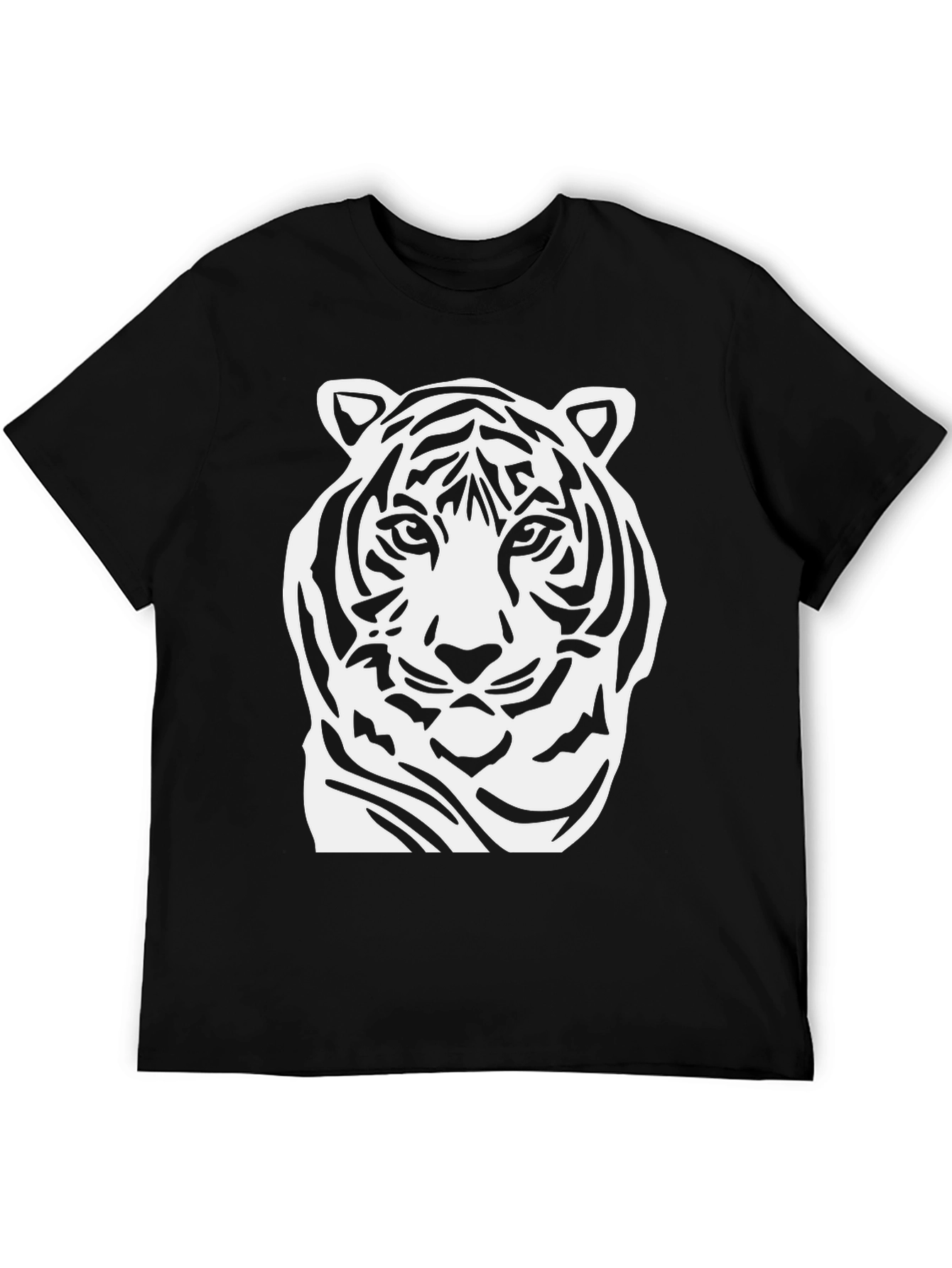 Black Black Tiger Graphic Tee view 5