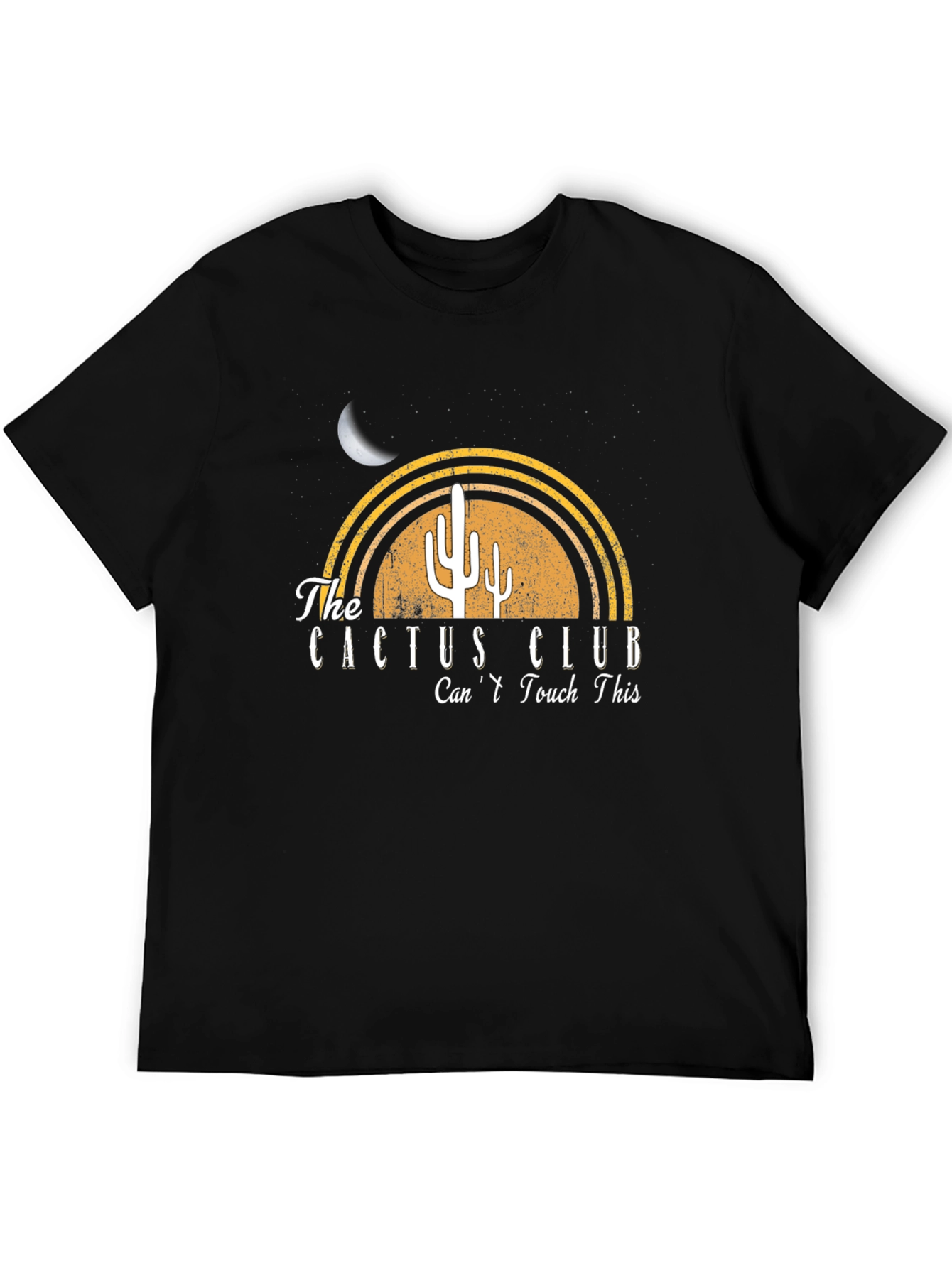 Black Cactus Club Graphic Tee - Can't Touch This view 5