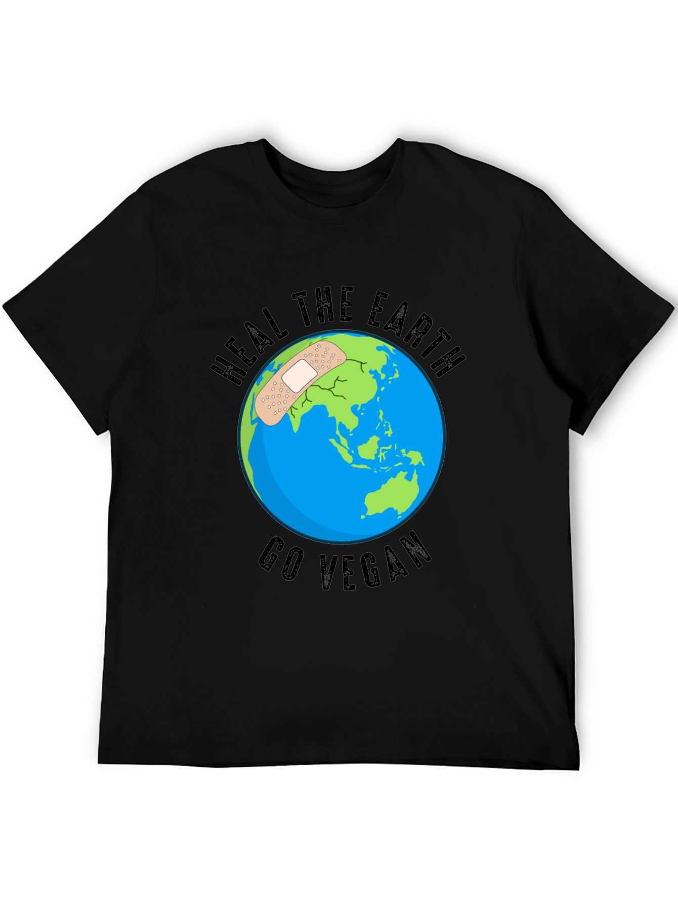Heal the Earth Go Vegan T-Shirt - 5
