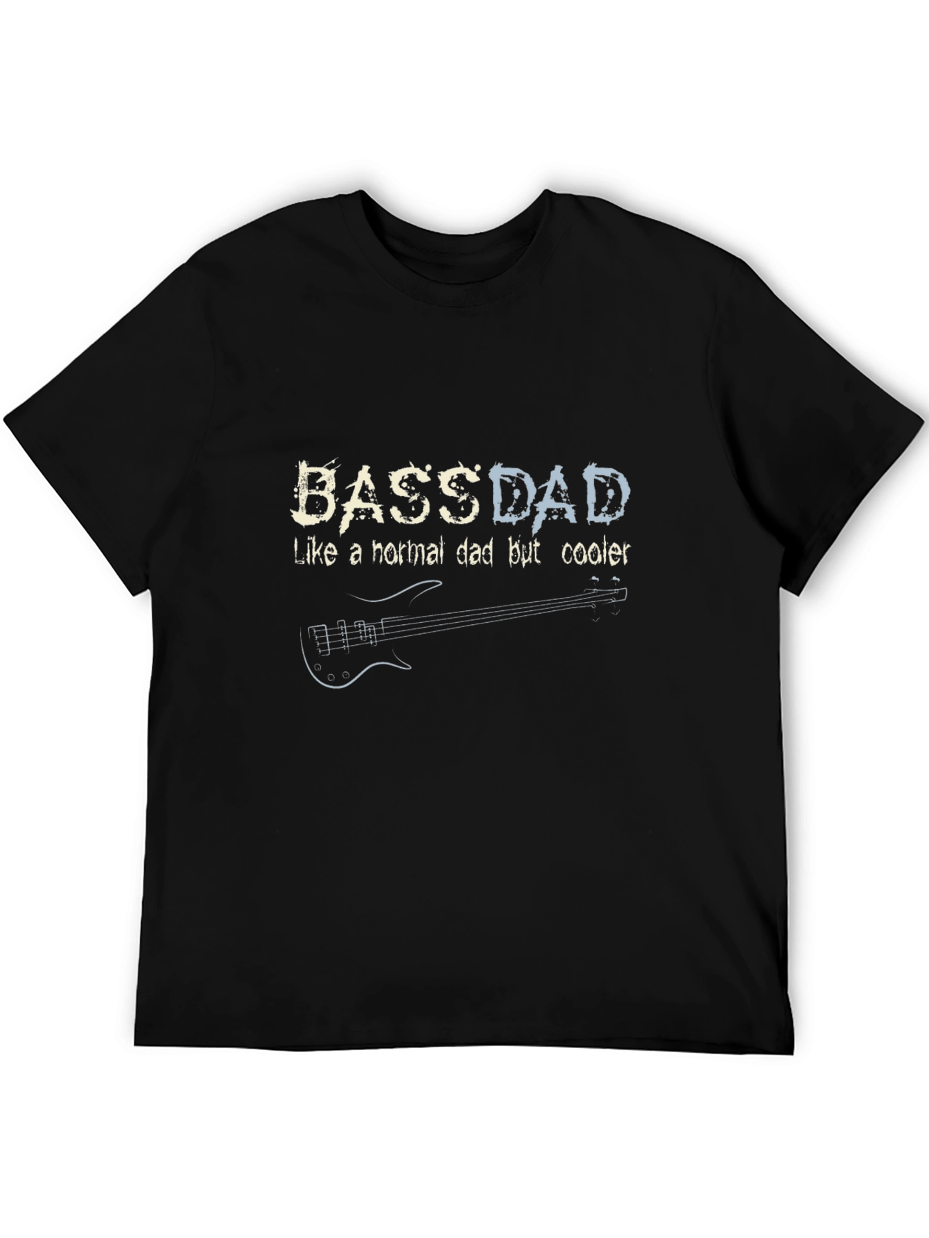 Black Bass Dad Graphic T-Shirt view 5