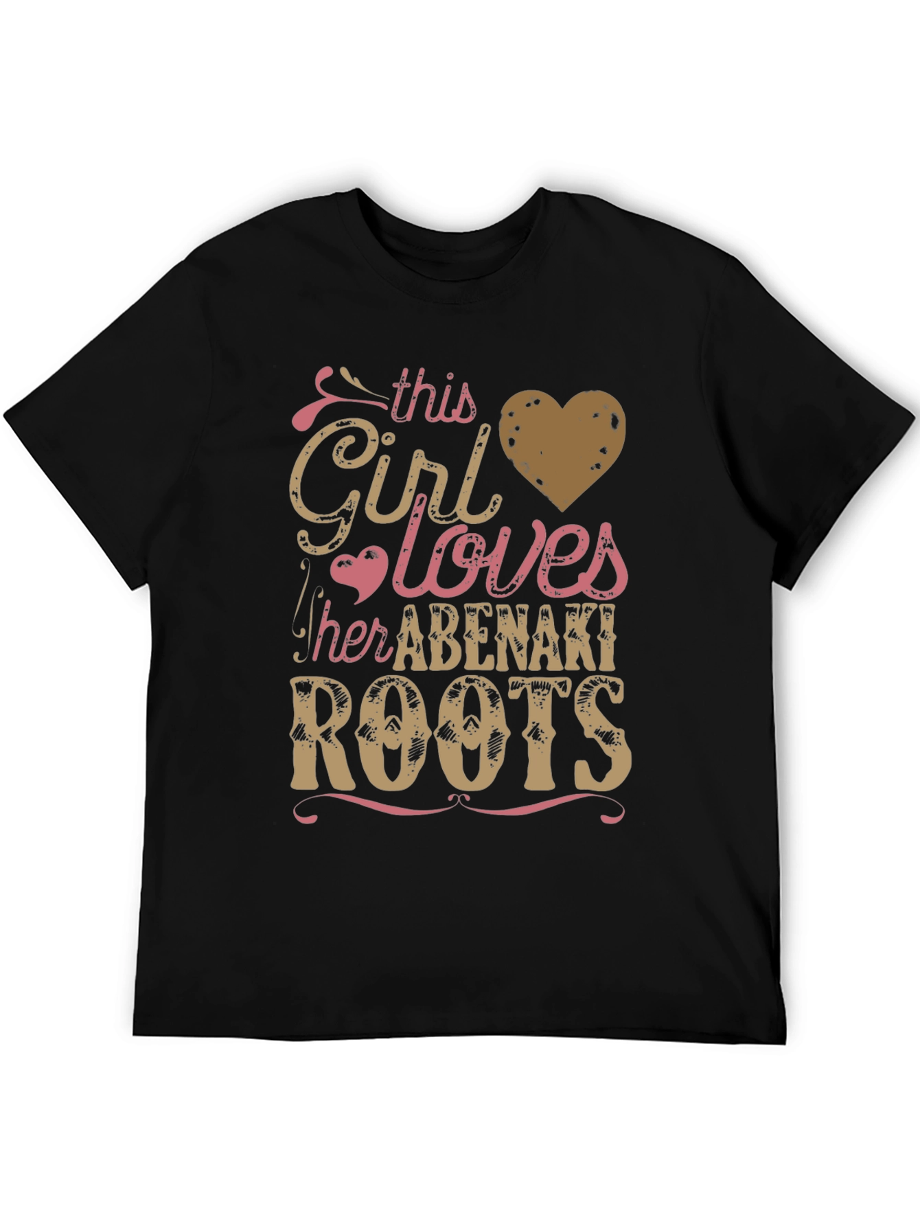 Abenaki Roots Girl's T-Shirt - 5