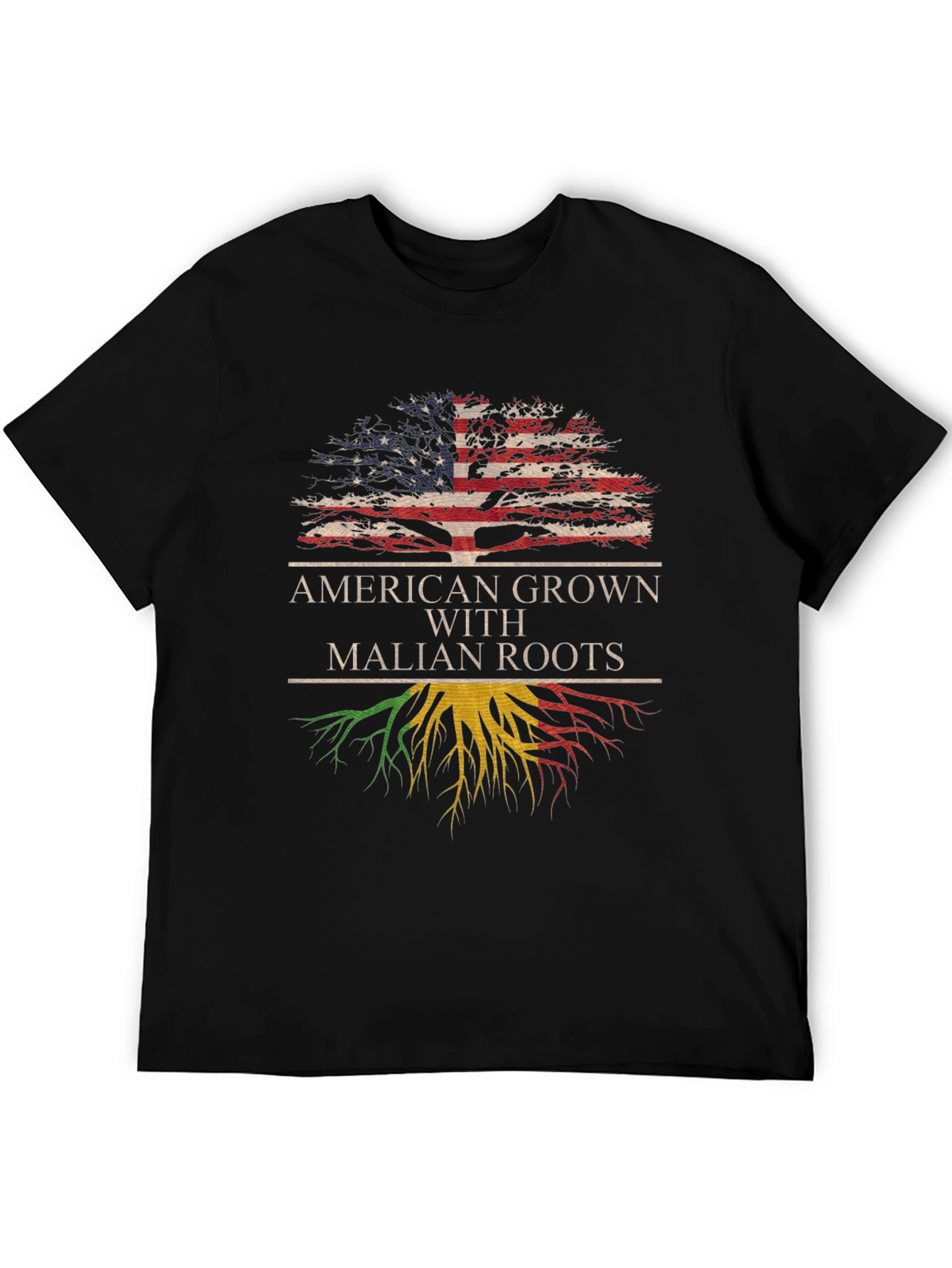 American Grown Malian Roots T-Shirt - 5