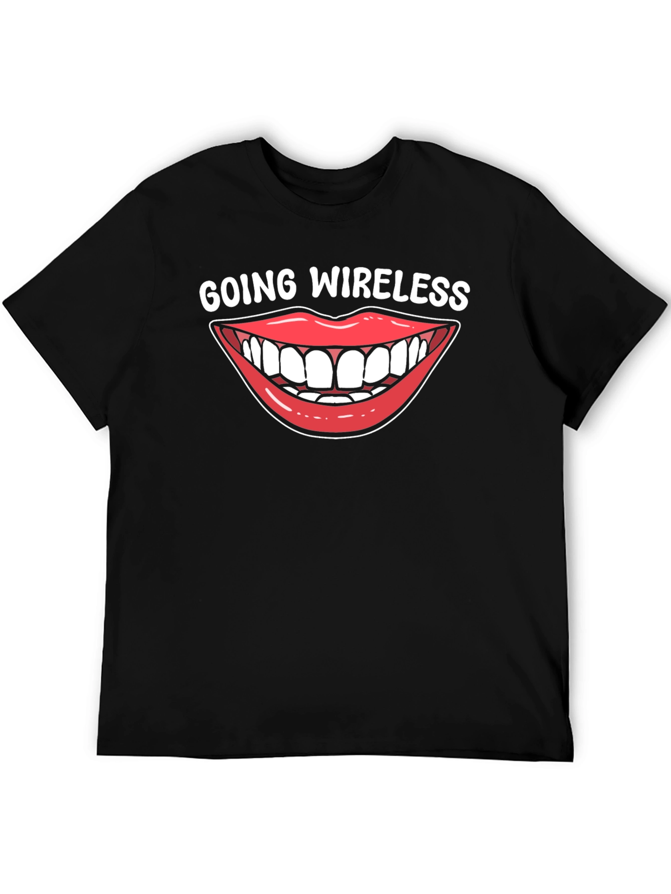 Black Going Wireless T-Shirt view 5
