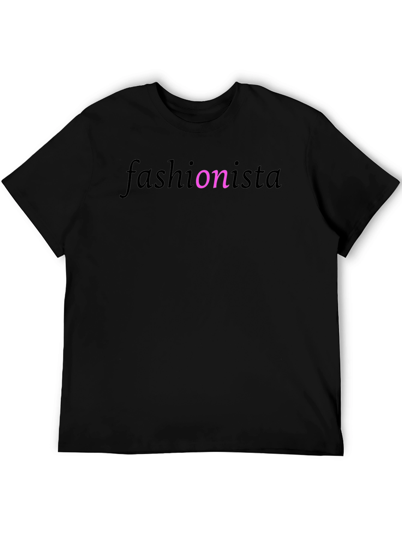 Fashionista Black T-Shirt for Style Enthusiasts - 5