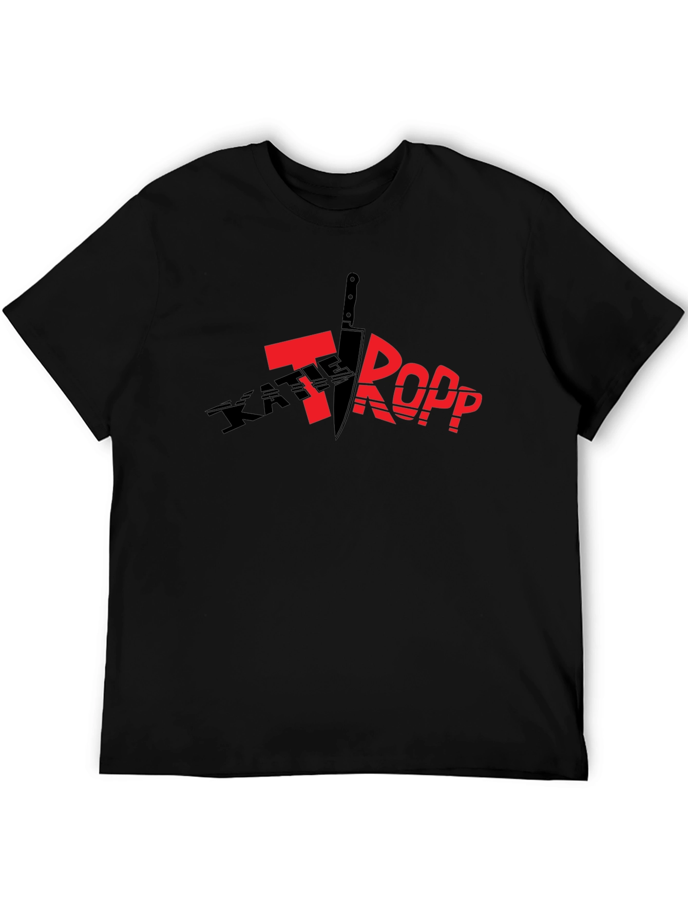 Black Kate Ropp Graphic Tee - Black Novelty Shirt view 5