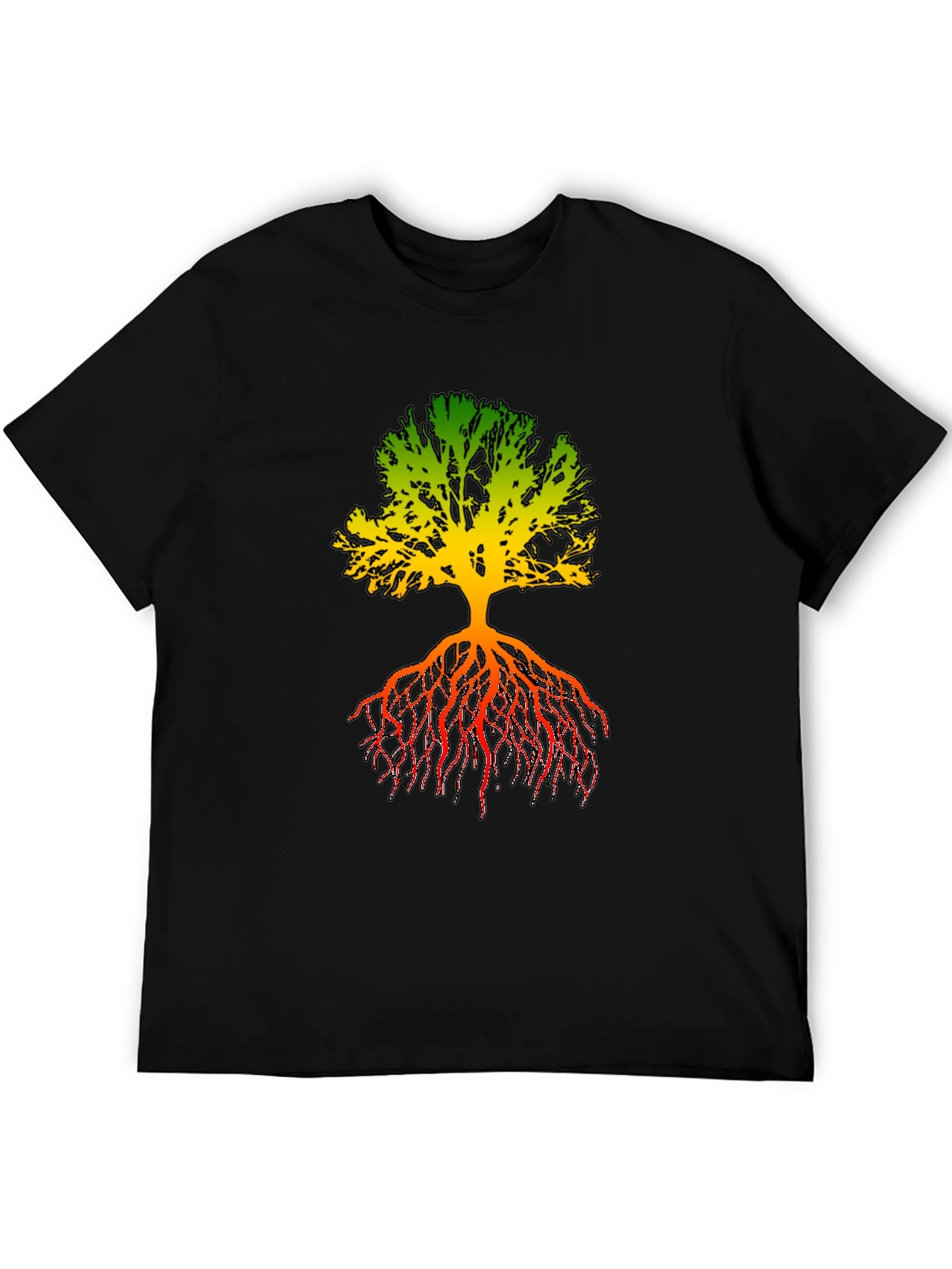 Rasta Tree Graphic T-Shirt - Roots & Culture - 5