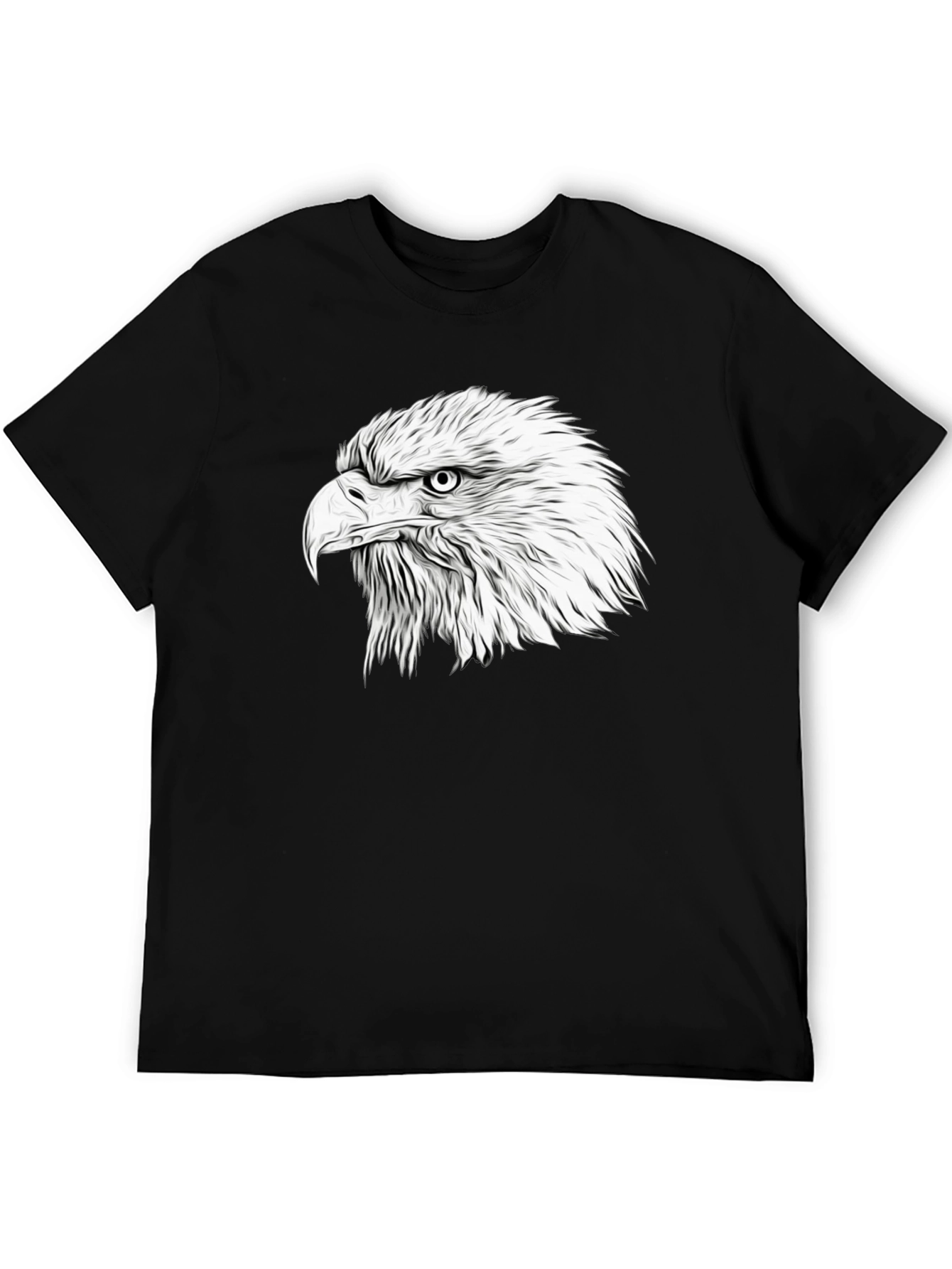 Black Black Eagle Graphic T-Shirt view 5
