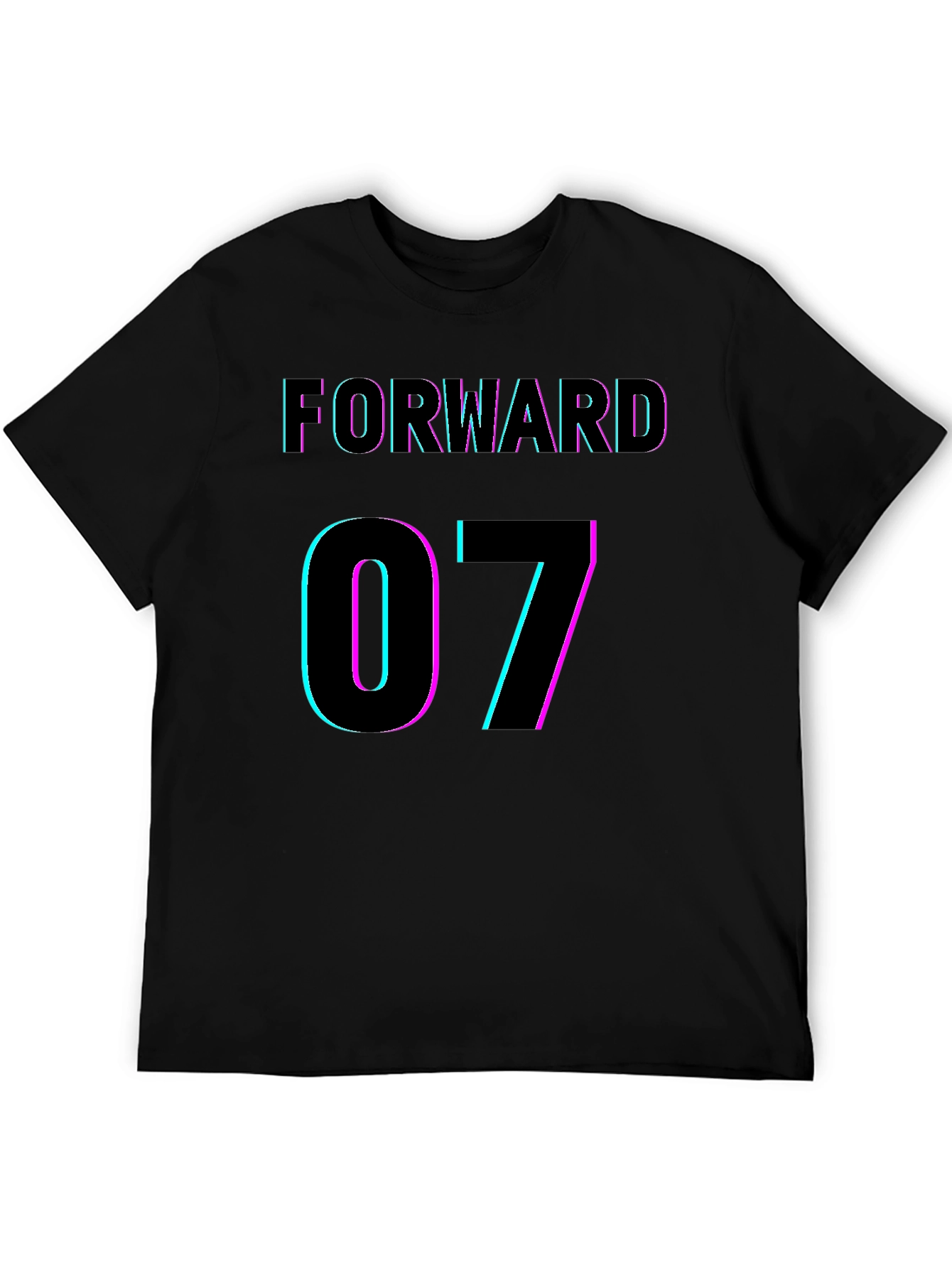 Black Forward 07 Graphic T-Shirt view 5