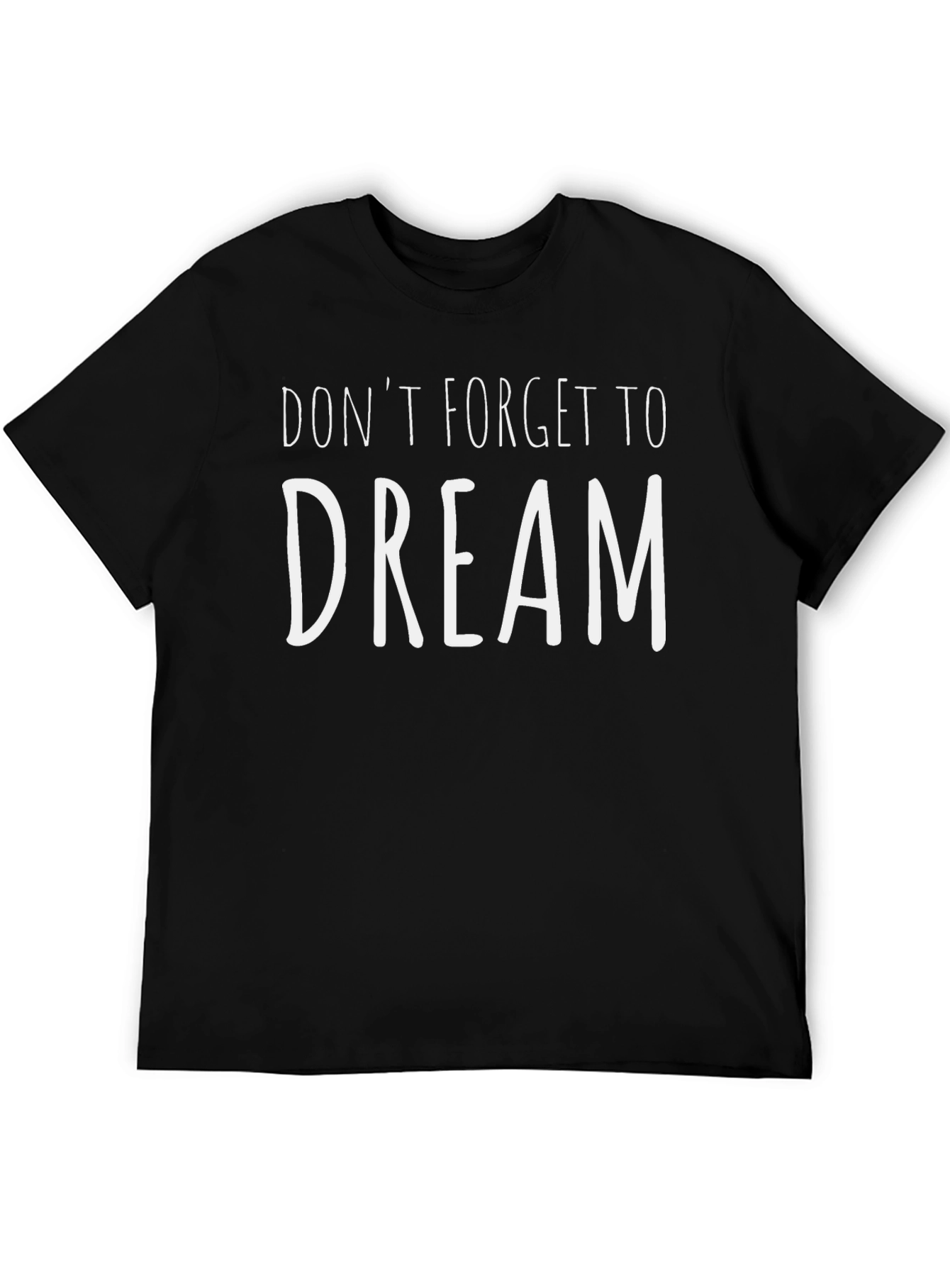 Black Dream Graphic T-Shirt - Motivational Tee view 5
