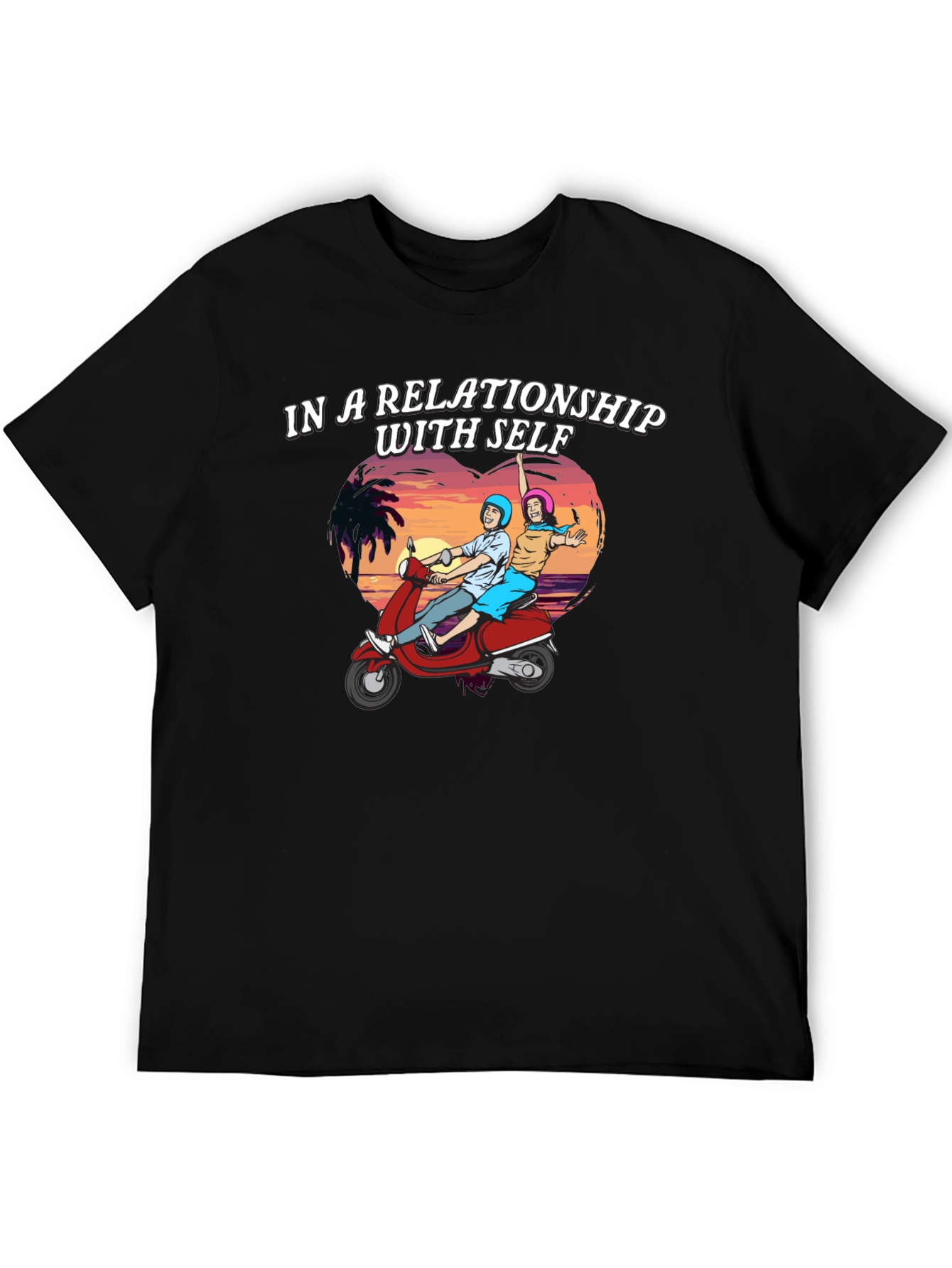 Black Relationship with Self T-Shirt view 5