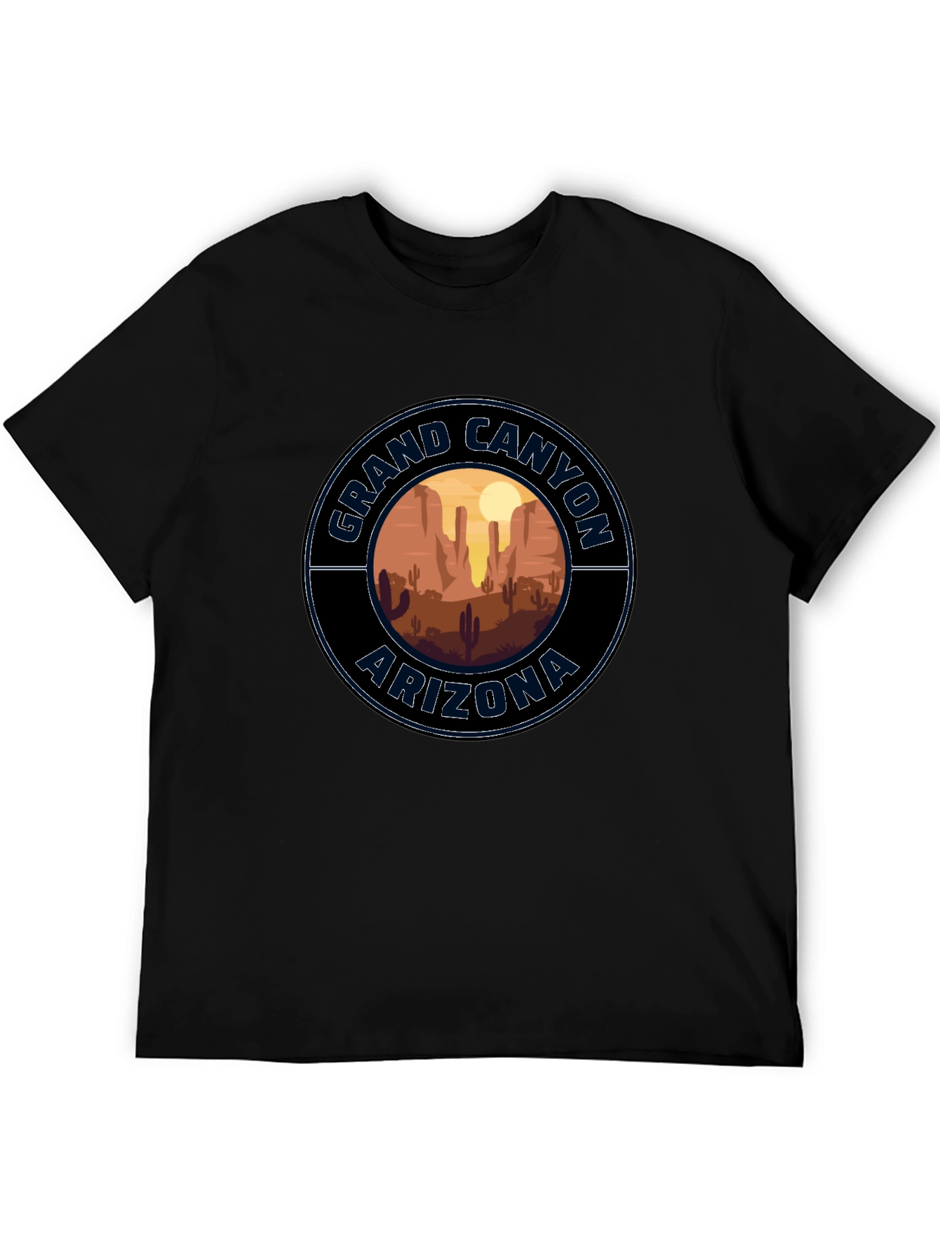 Black Grand Canyon Arizona Graphic Tee view 5