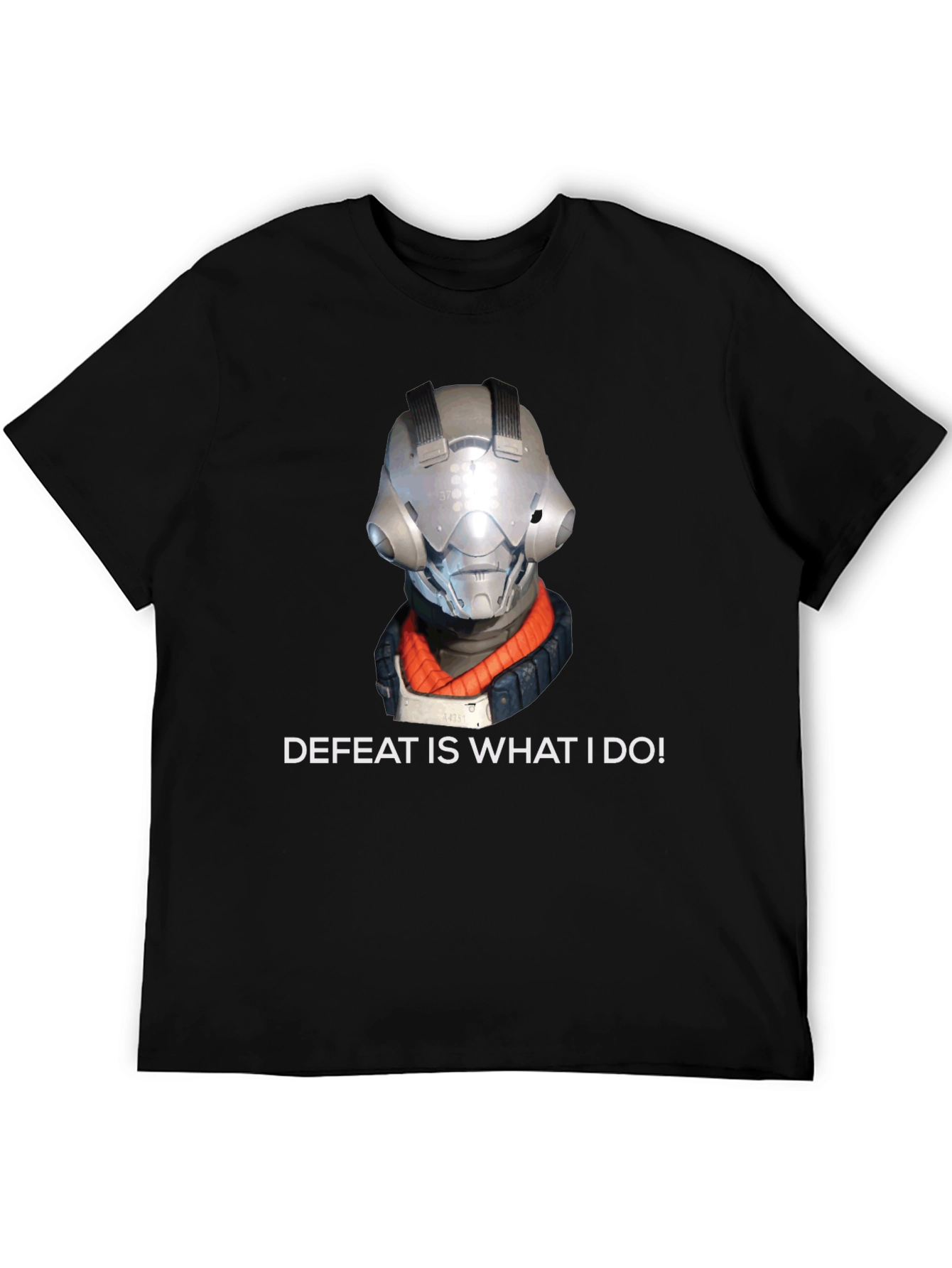 Black Defeat is What I Do T-Shirt - Gaming Tee view 5