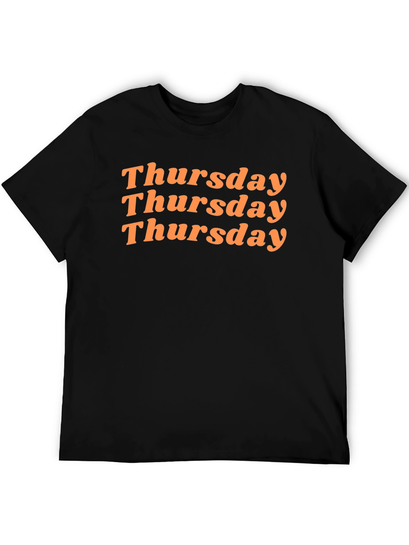 Black Thursday Graphic Tee - Black Cotton Blend view 5