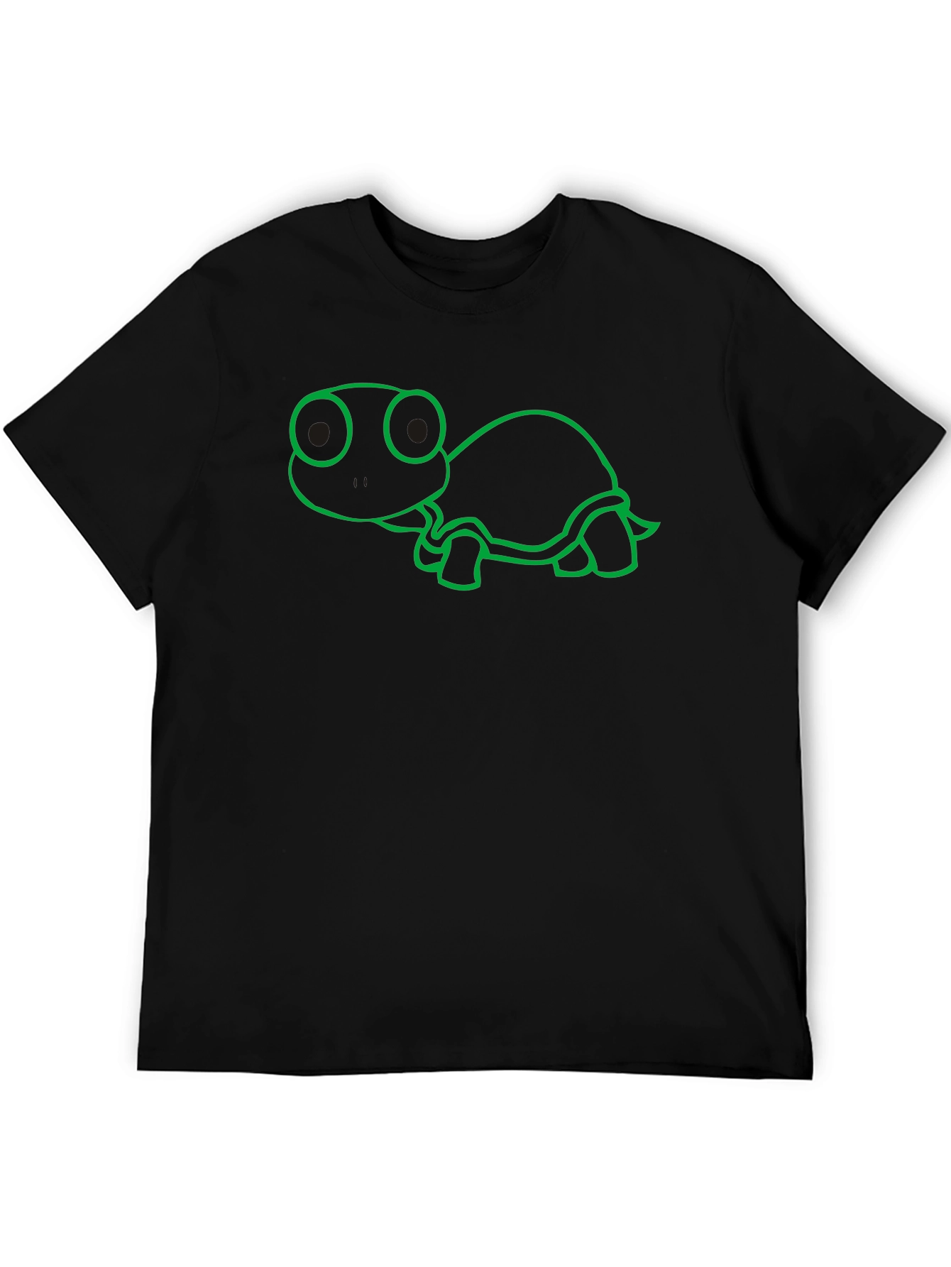 Black Turtle Graphic Tee - Black T-Shirt view 5