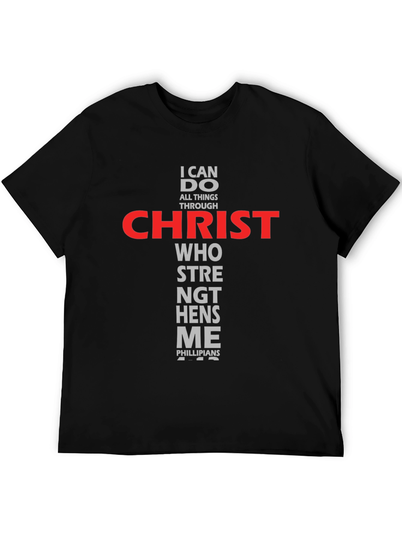 I Can Do All Things Through Christ Graphic Tee - 5