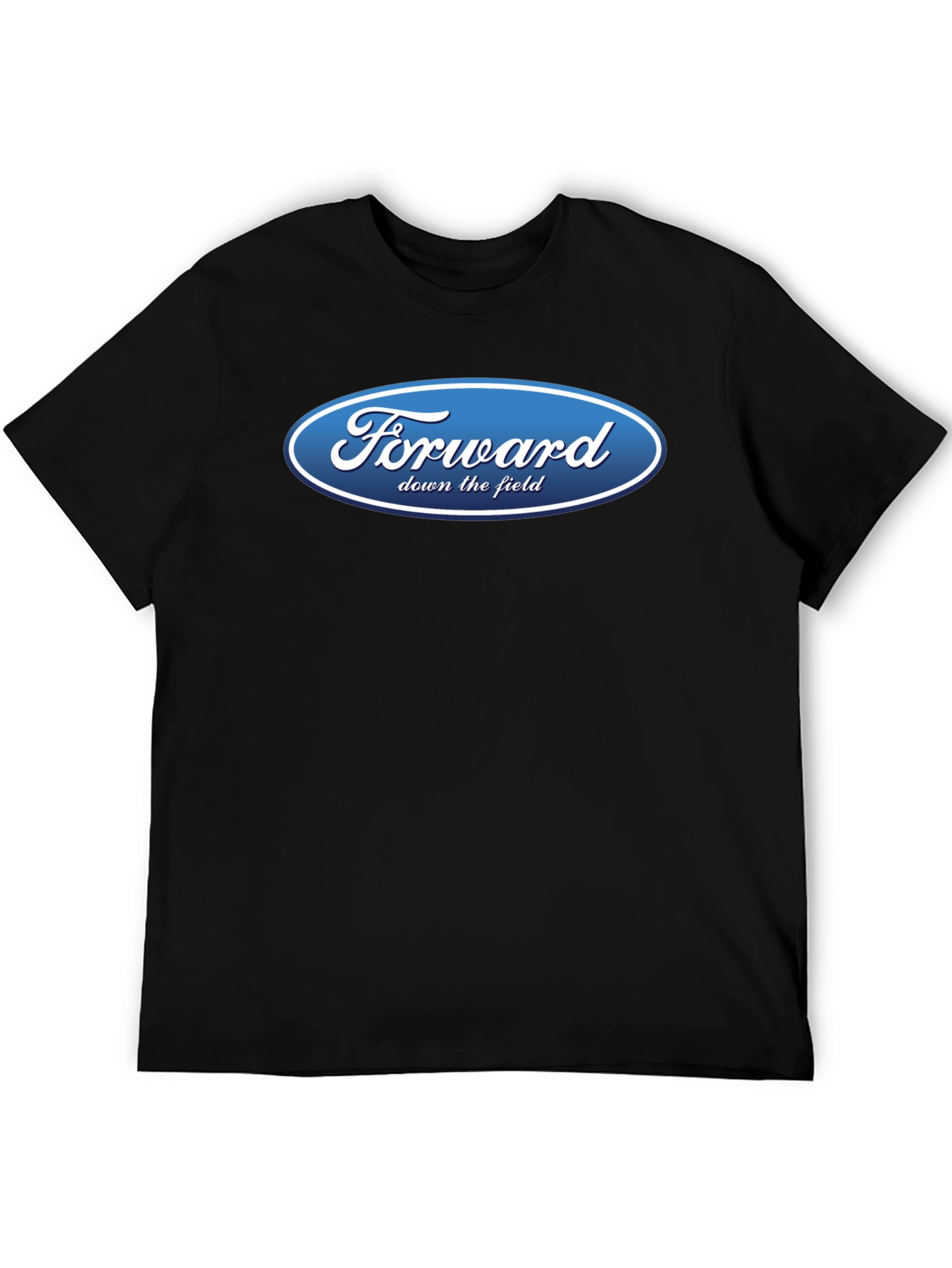Black Forward Down The Field Graphic T-Shirt view 5
