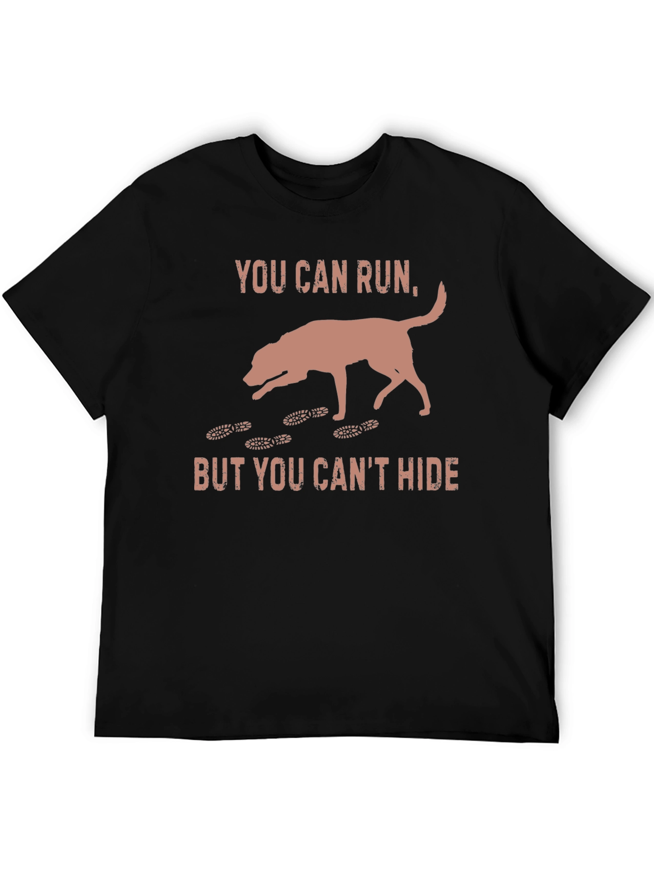 Black You Can Run T-Shirt view 5