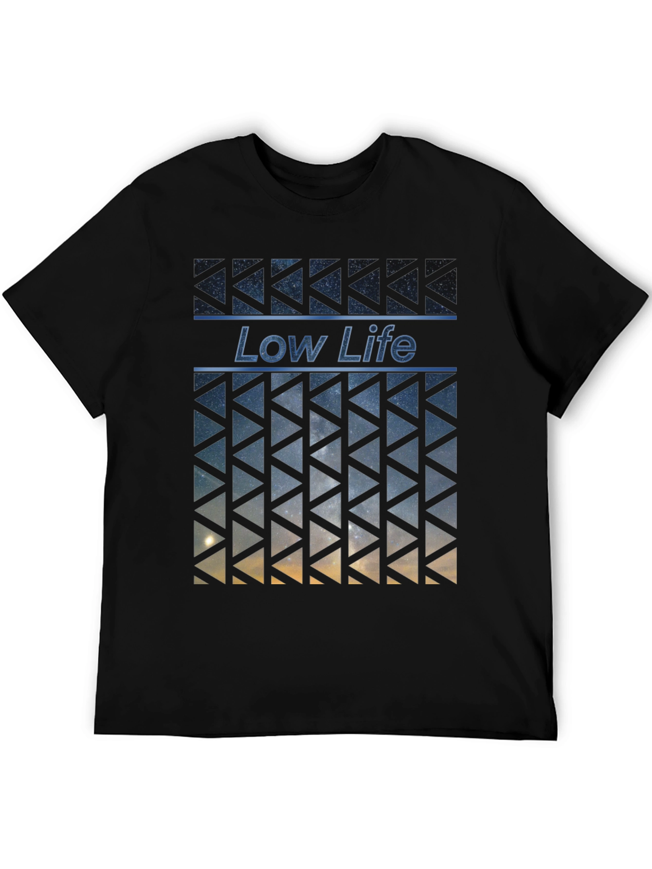 Black Low Life Graphic Print T-Shirt - Cool Streetwear Style view 5