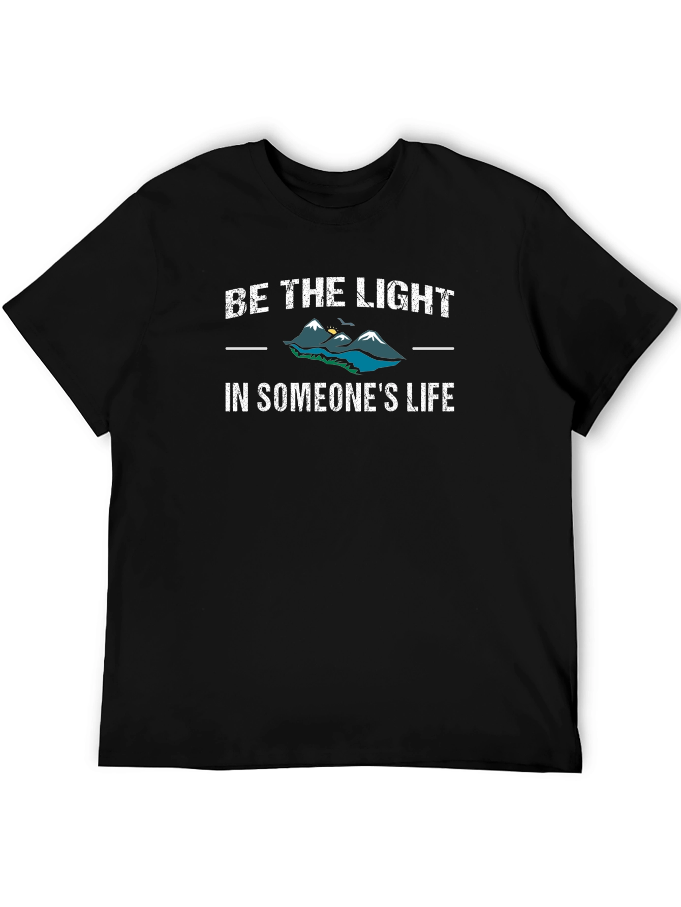 Black Be The Light Graphic Tee - Black view 5
