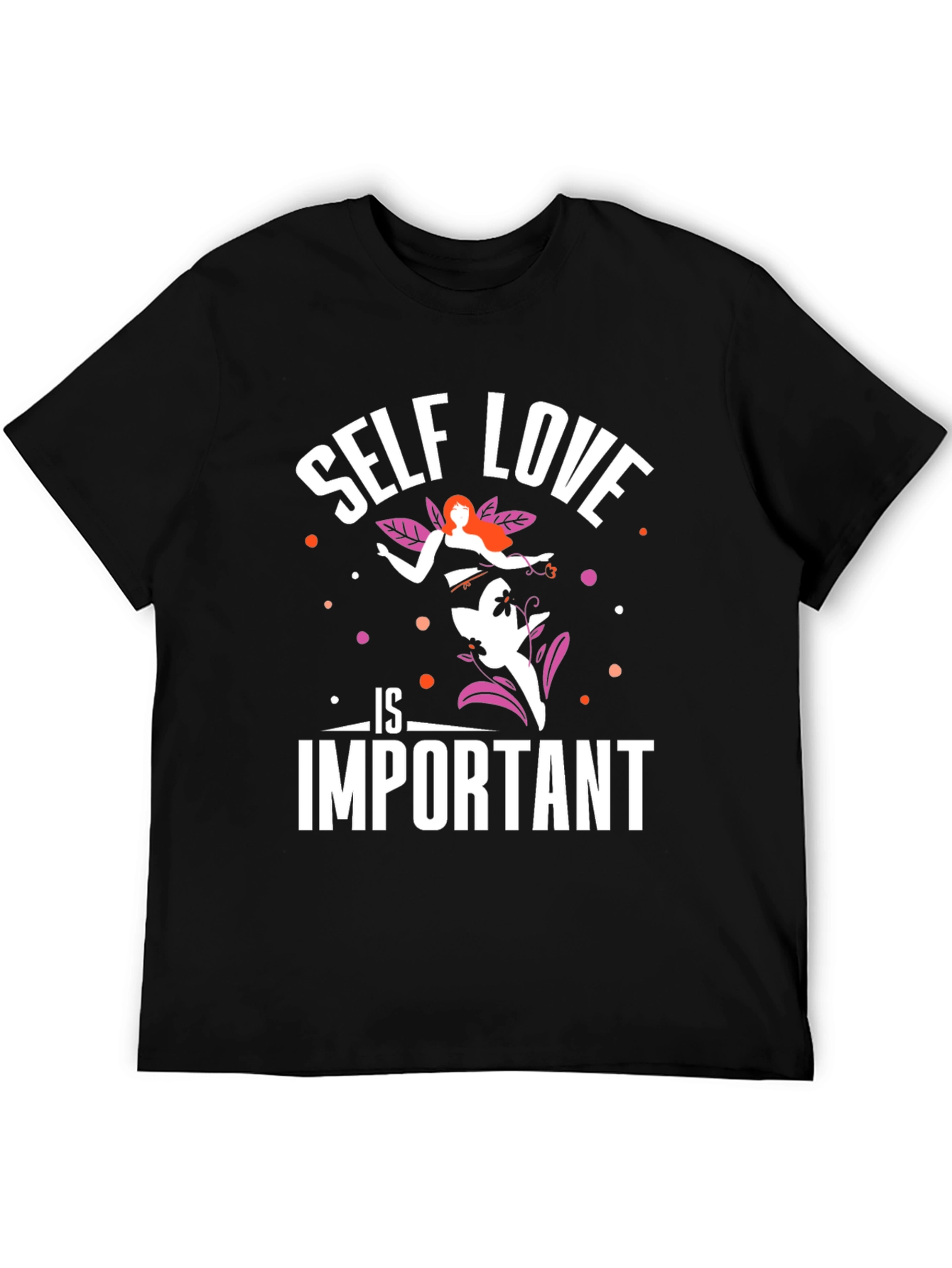 Black Self Love Graphic Tee - Stylish Unisex Fit view 5