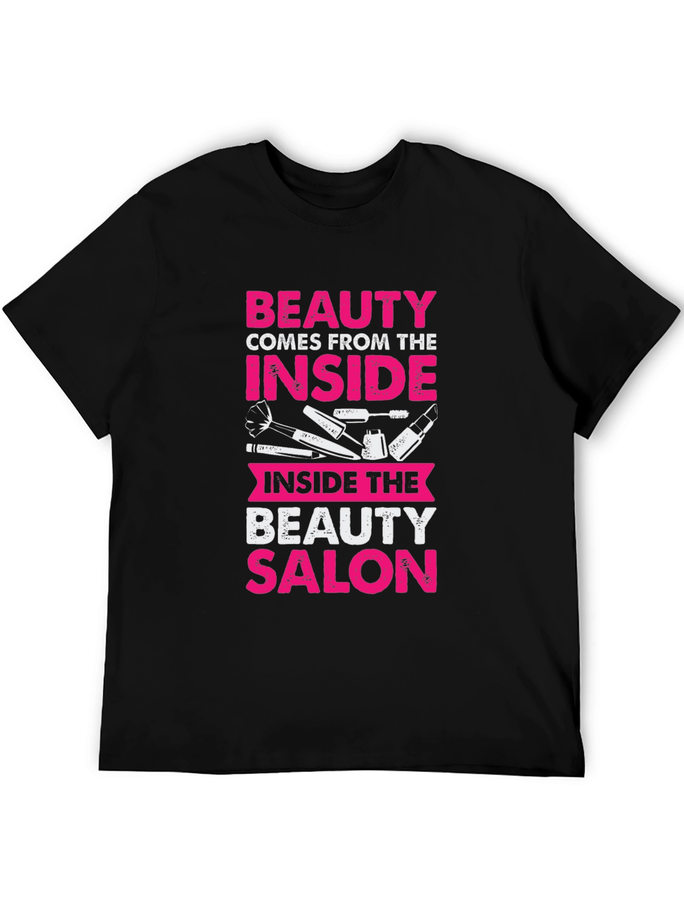 Beauty Salon Inside Print Graphic T-Shirt - 5
