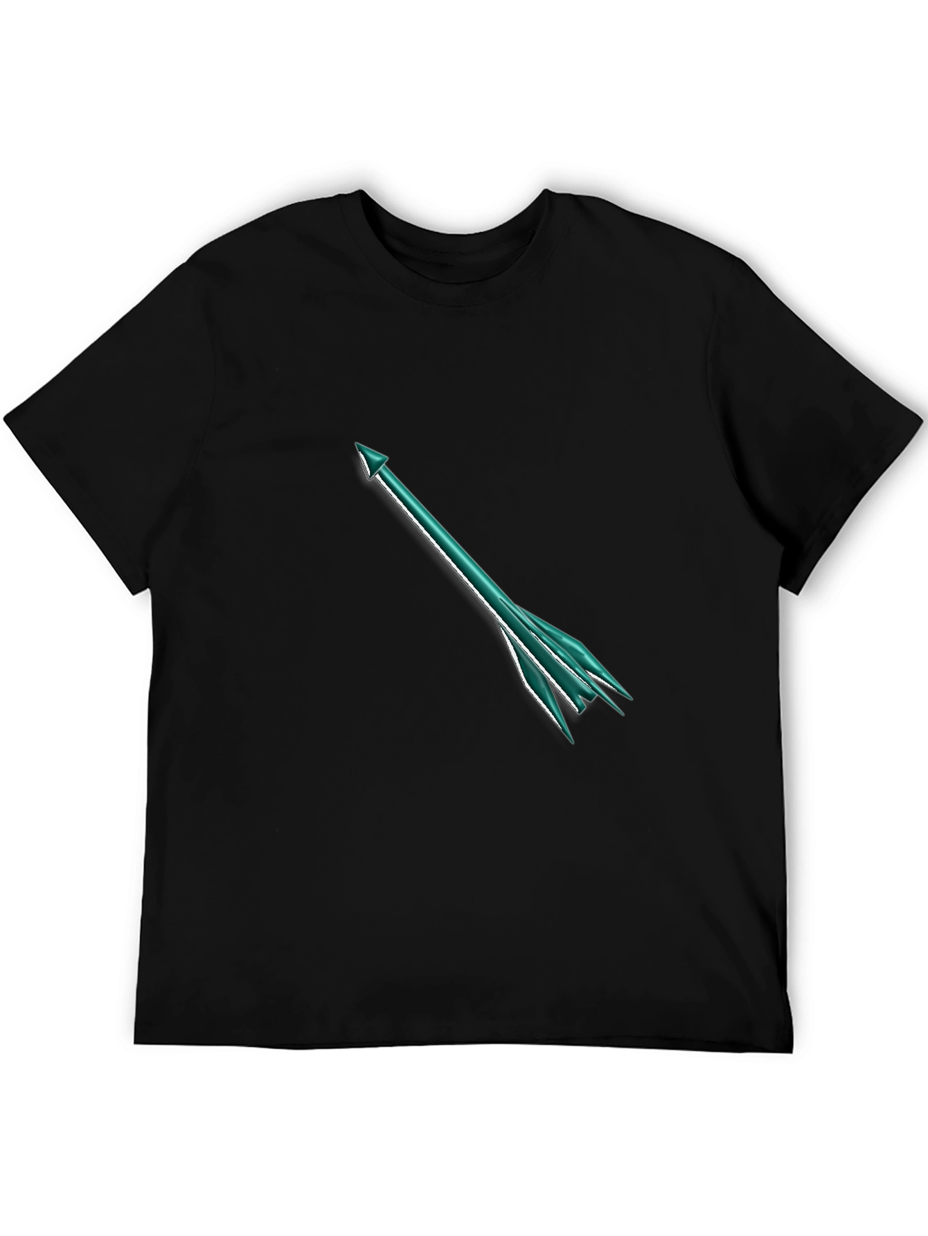 Black Arrow Graphic T-Shirt - Modern Style view 5