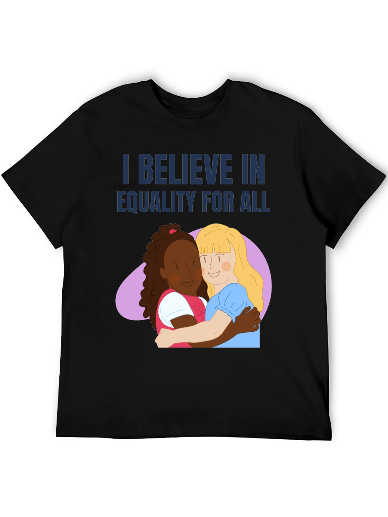Black Equality for All Graphic Tee view 5