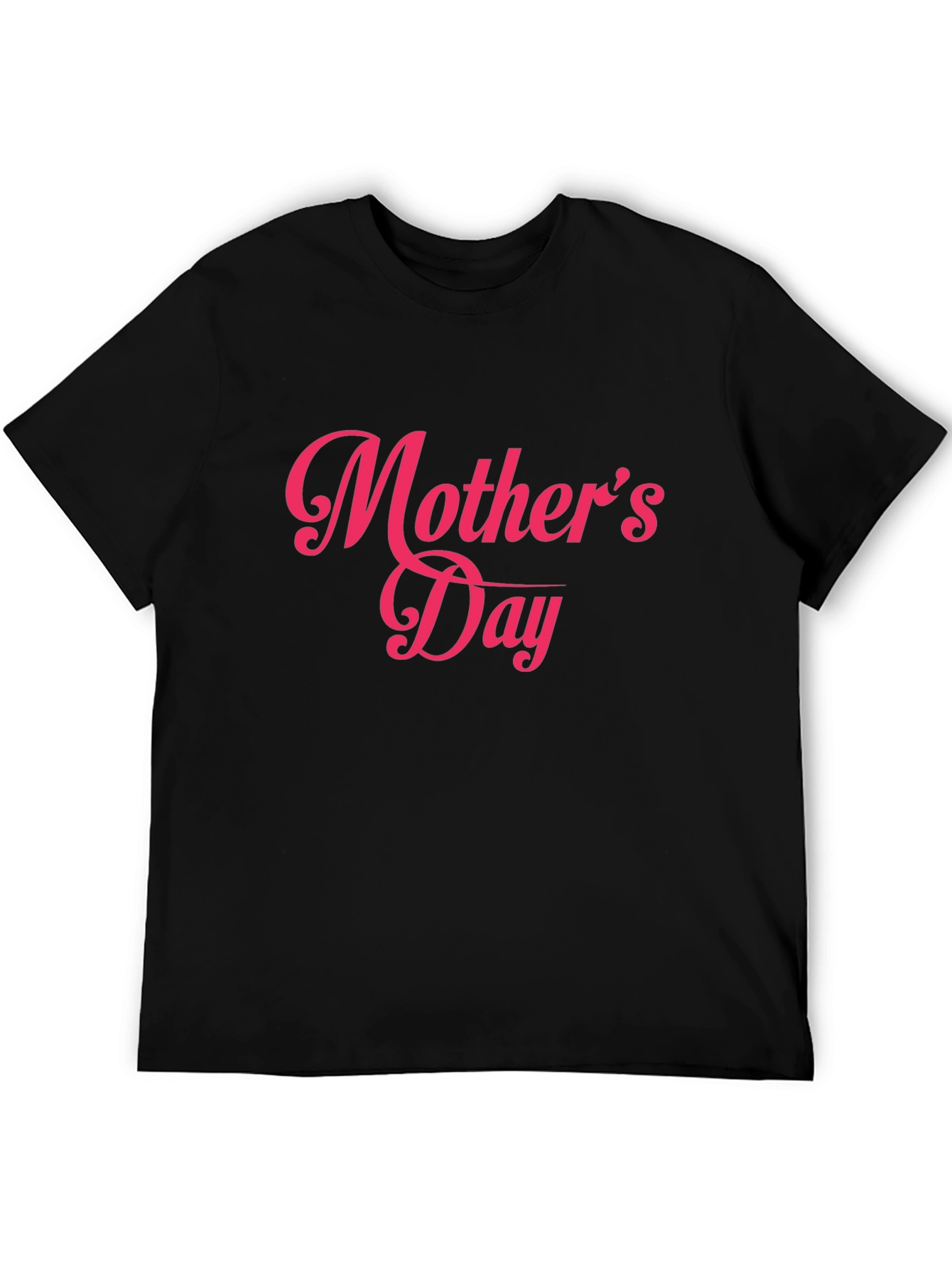 Black Mother's Day Black T-Shirt view 5