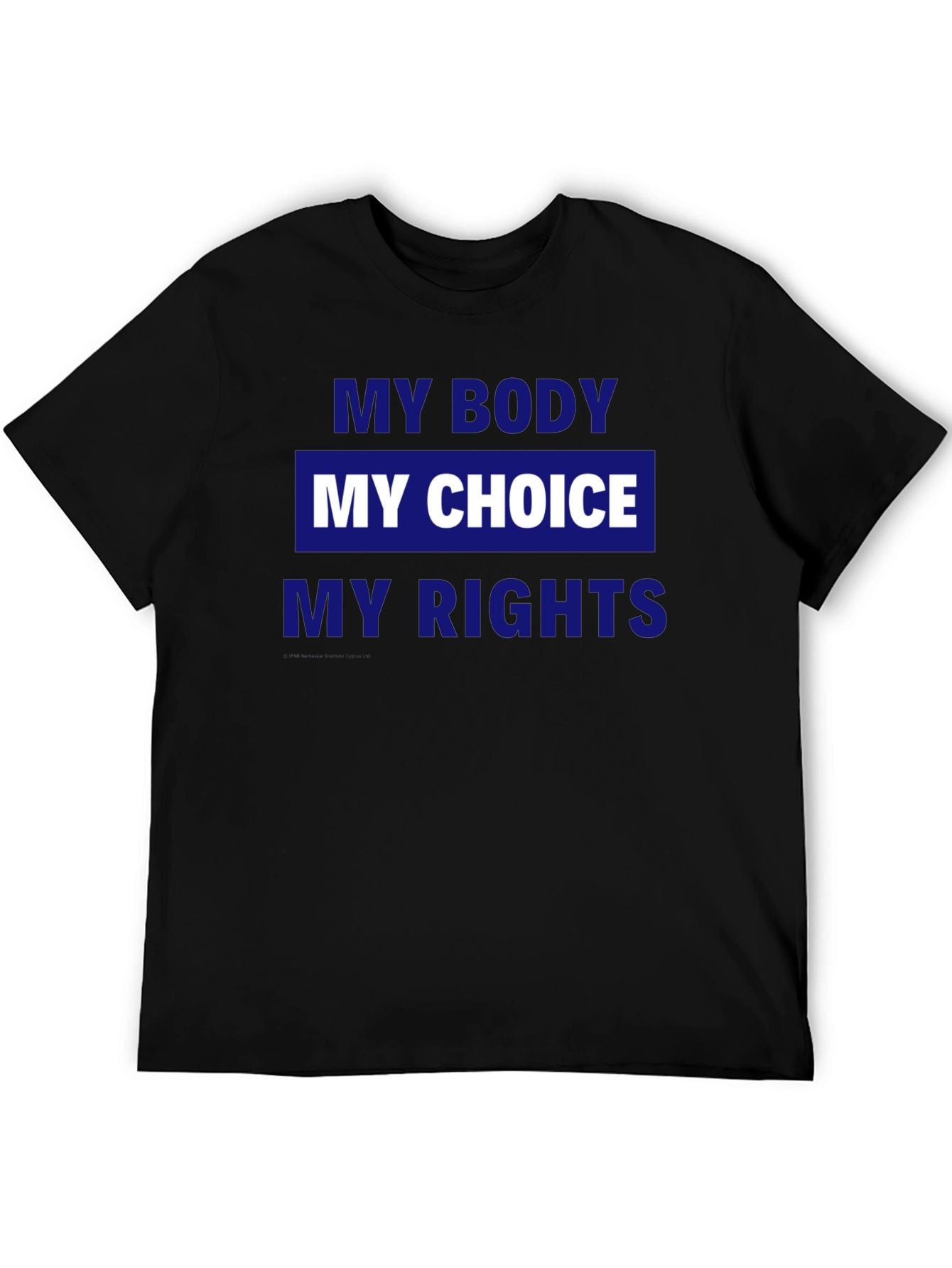 Black My Body, My Choice, My Rights Graphic Tee view 5