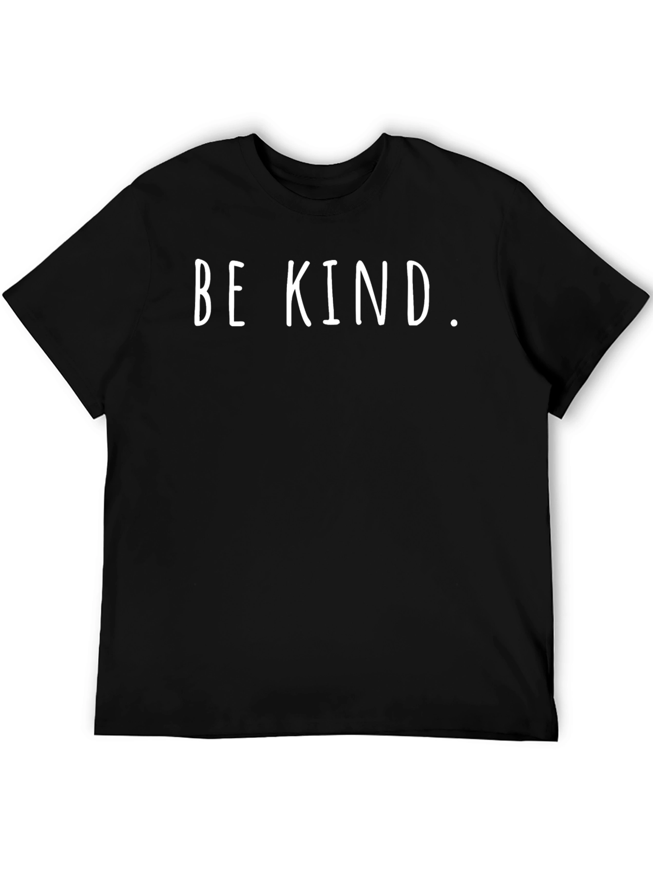 Black Be Kind Graphic Tee - Soft Black T-Shirt view 5