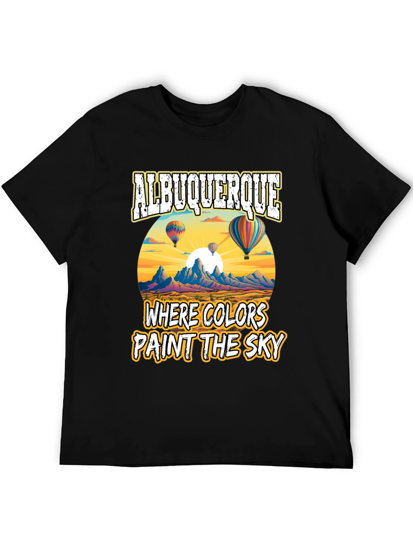 Albuquerque Hot Air Balloon T-Shirt - 5