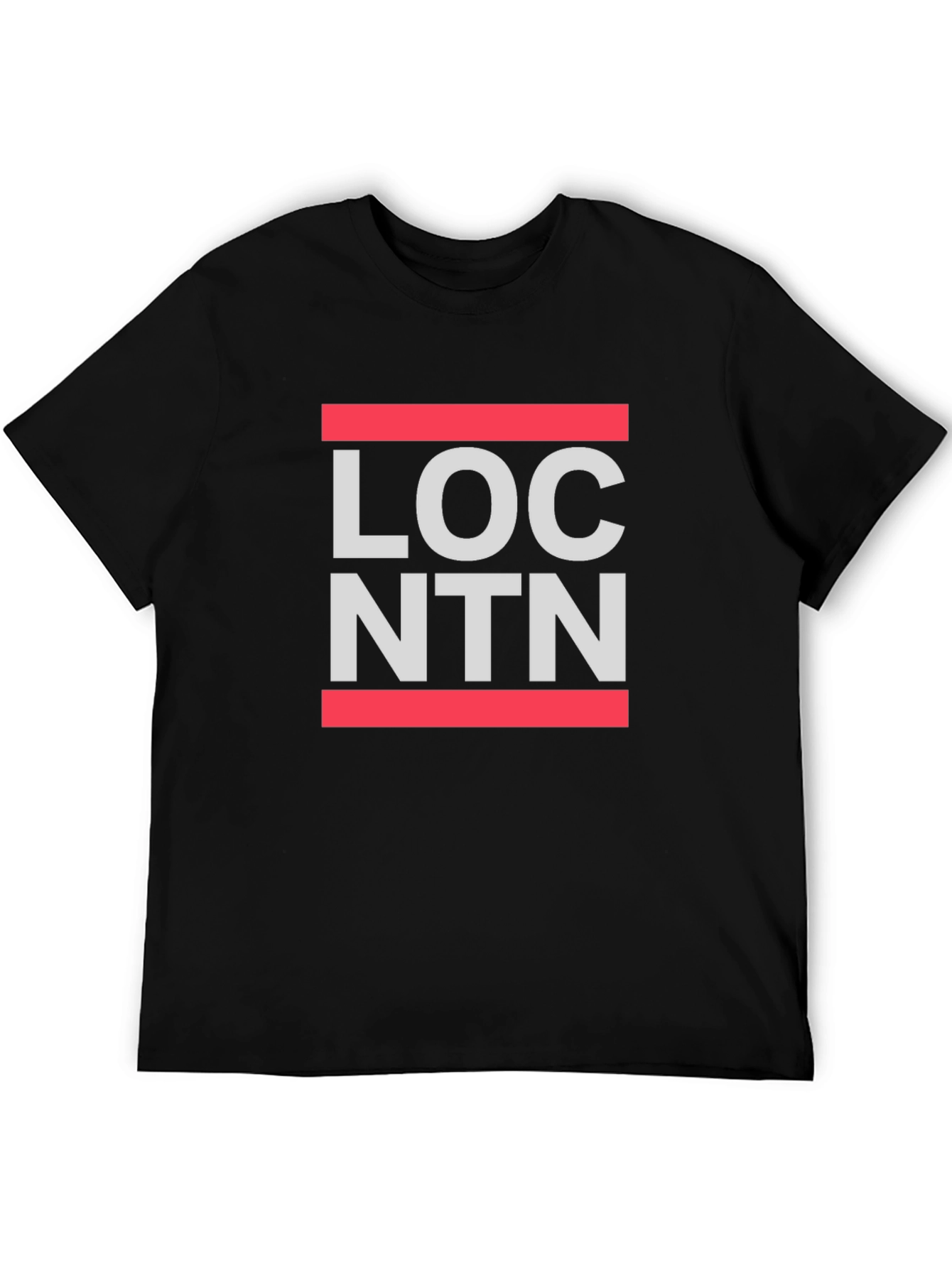 Black LOC NTN Graphic Tee - Modern Style view 5