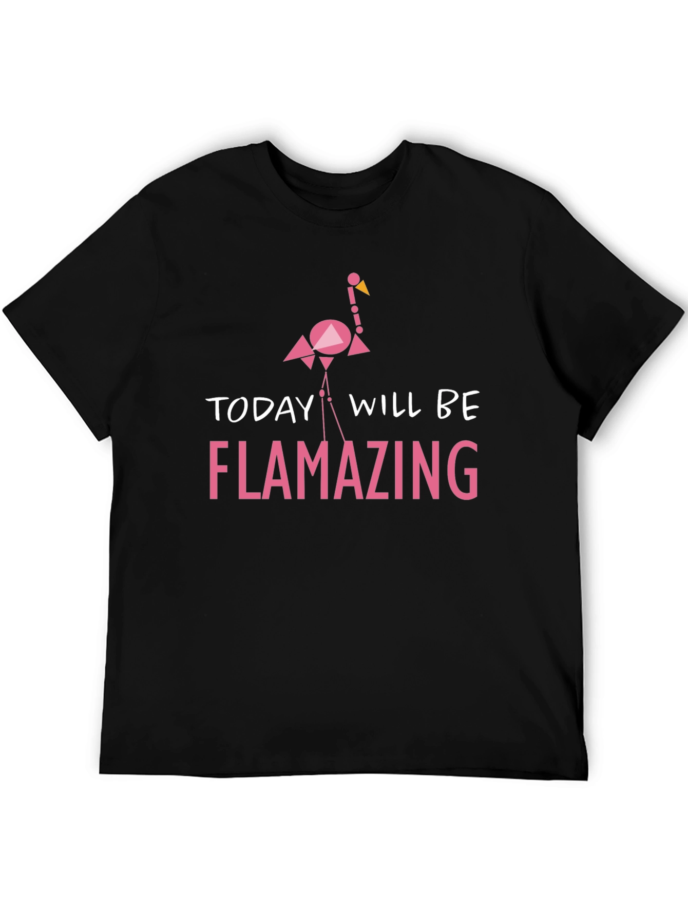 Black Flamazing Graphic T-Shirt view 5