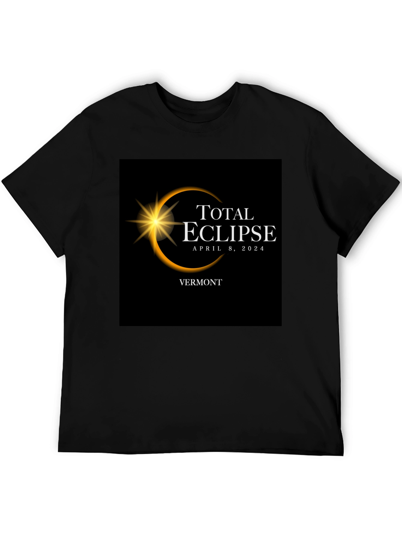 Total Eclipse Vermont 2024 T-Shirt - 5