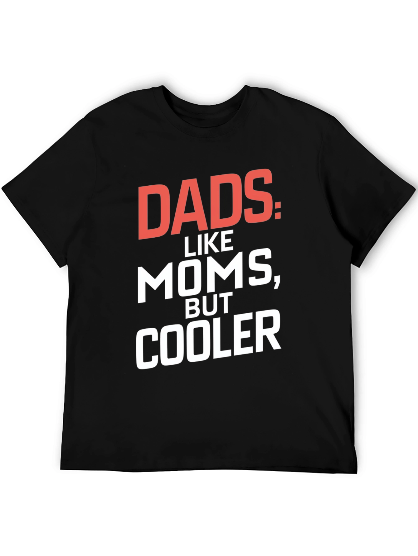 Black Dads Cooler T-Shirt - Black Graphic Tee view 5