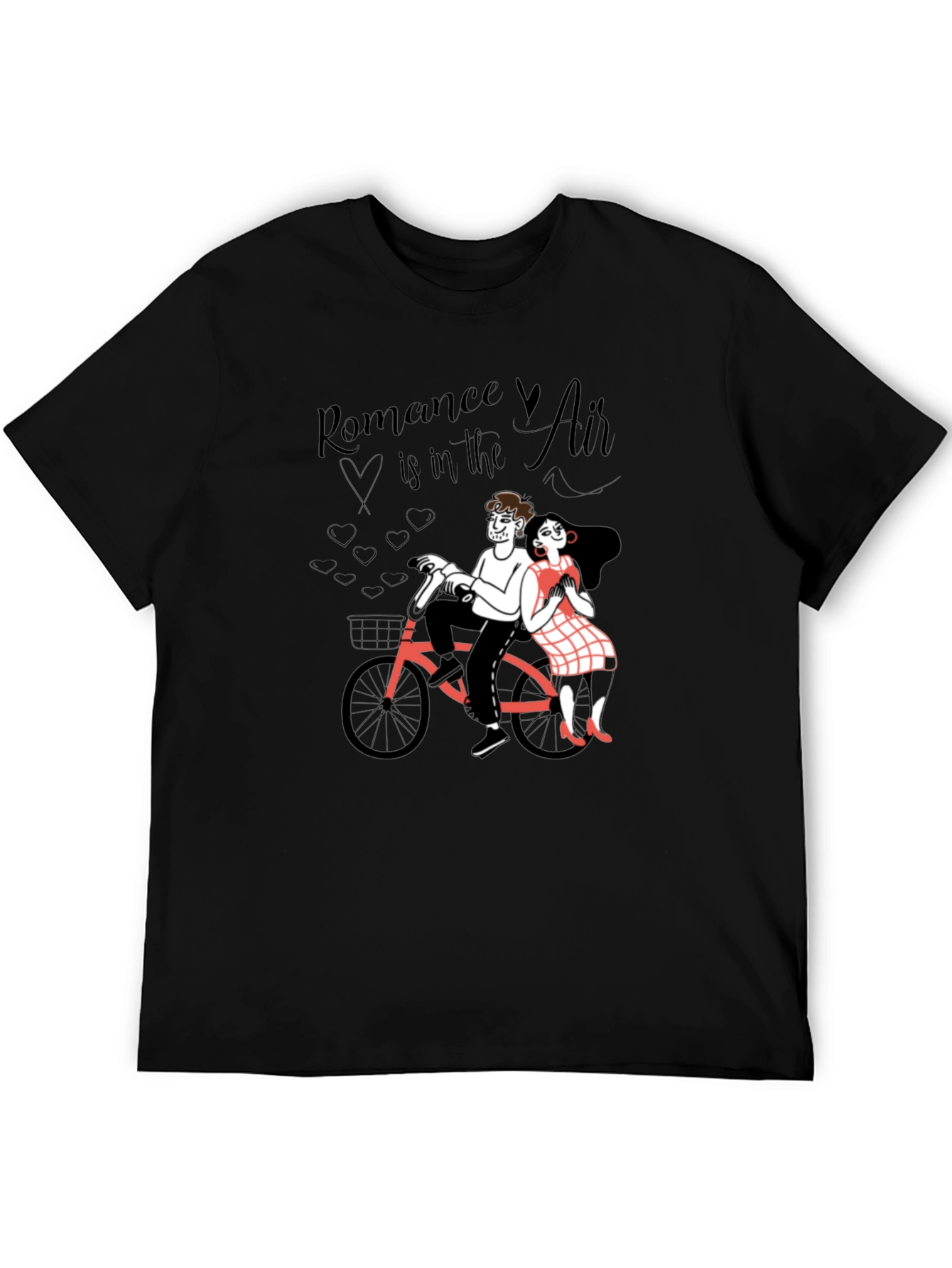 Black Romance in the Air Graphic Tee view 5