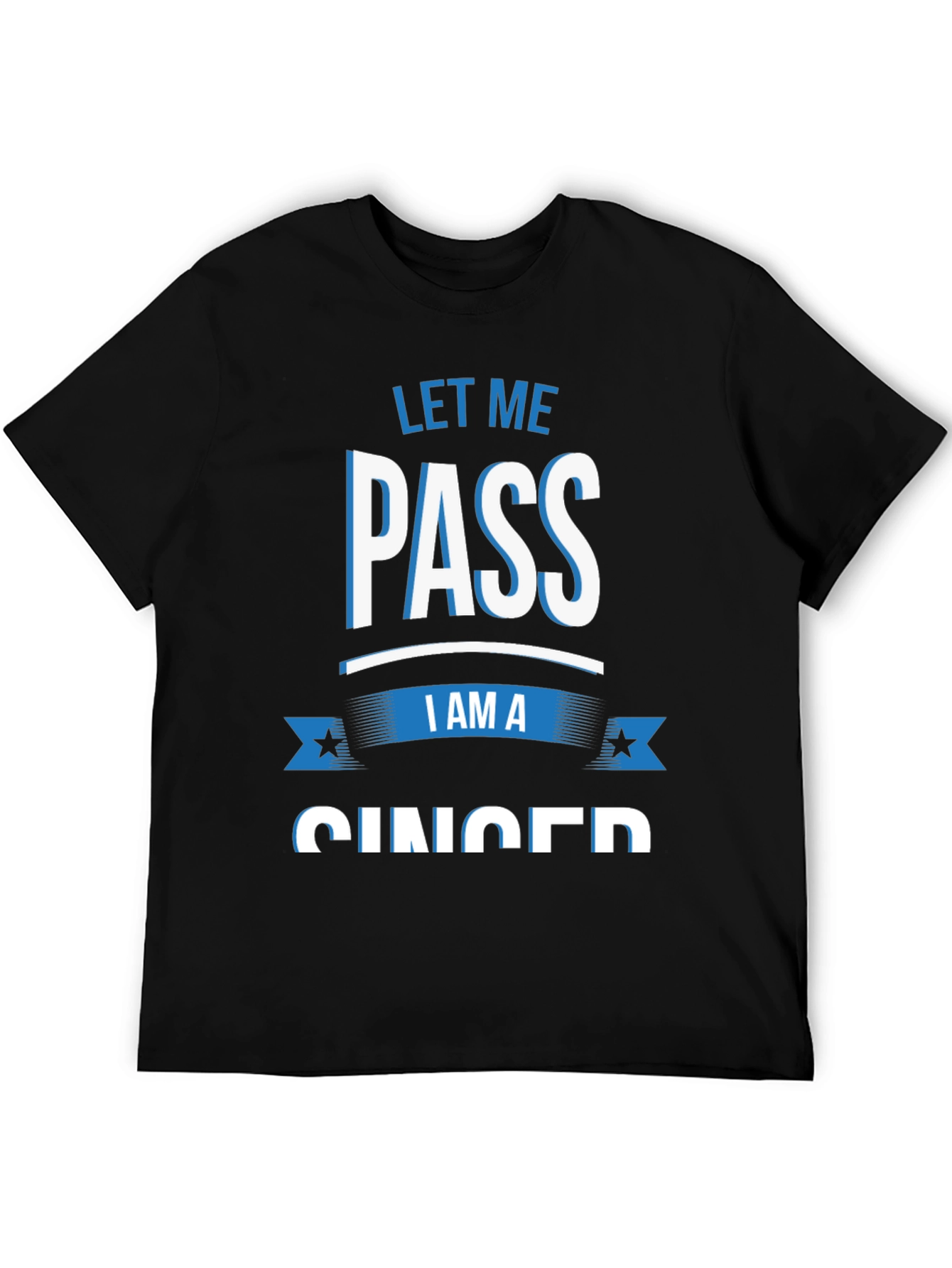 Black Let Me Pass I Am A Ginger T-Shirt view 5