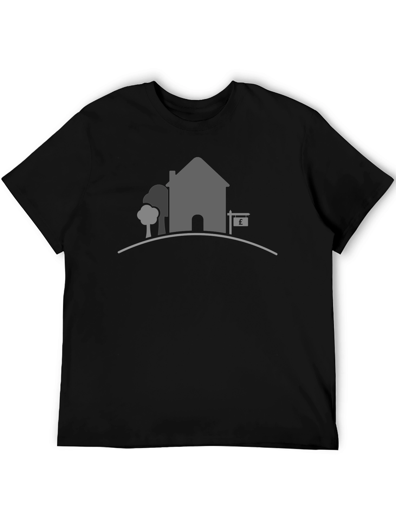 Black House For Sale T-Shirt - Unisex Graphic Tee view 5