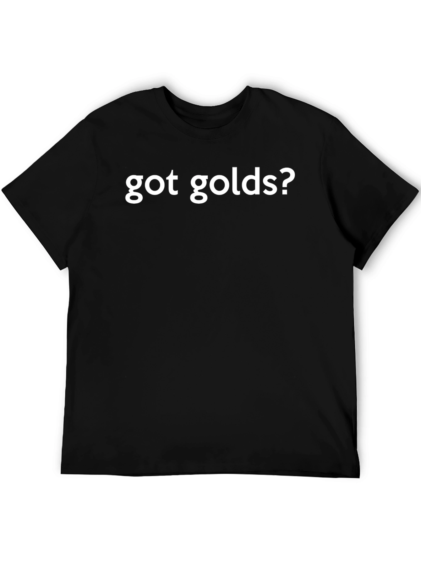Black Got Golds? Graphic Tee - Bold Statement T-Shirt view 5