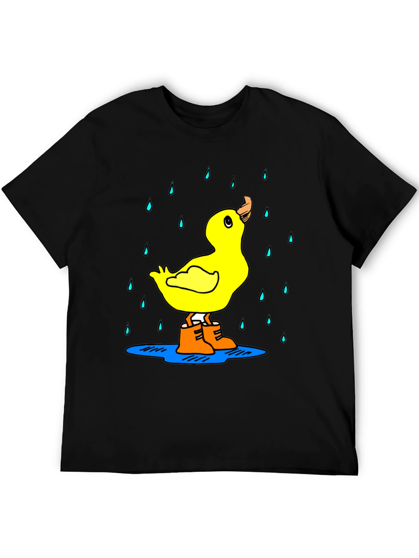Black Duck in Boots Graphic Tee view 5