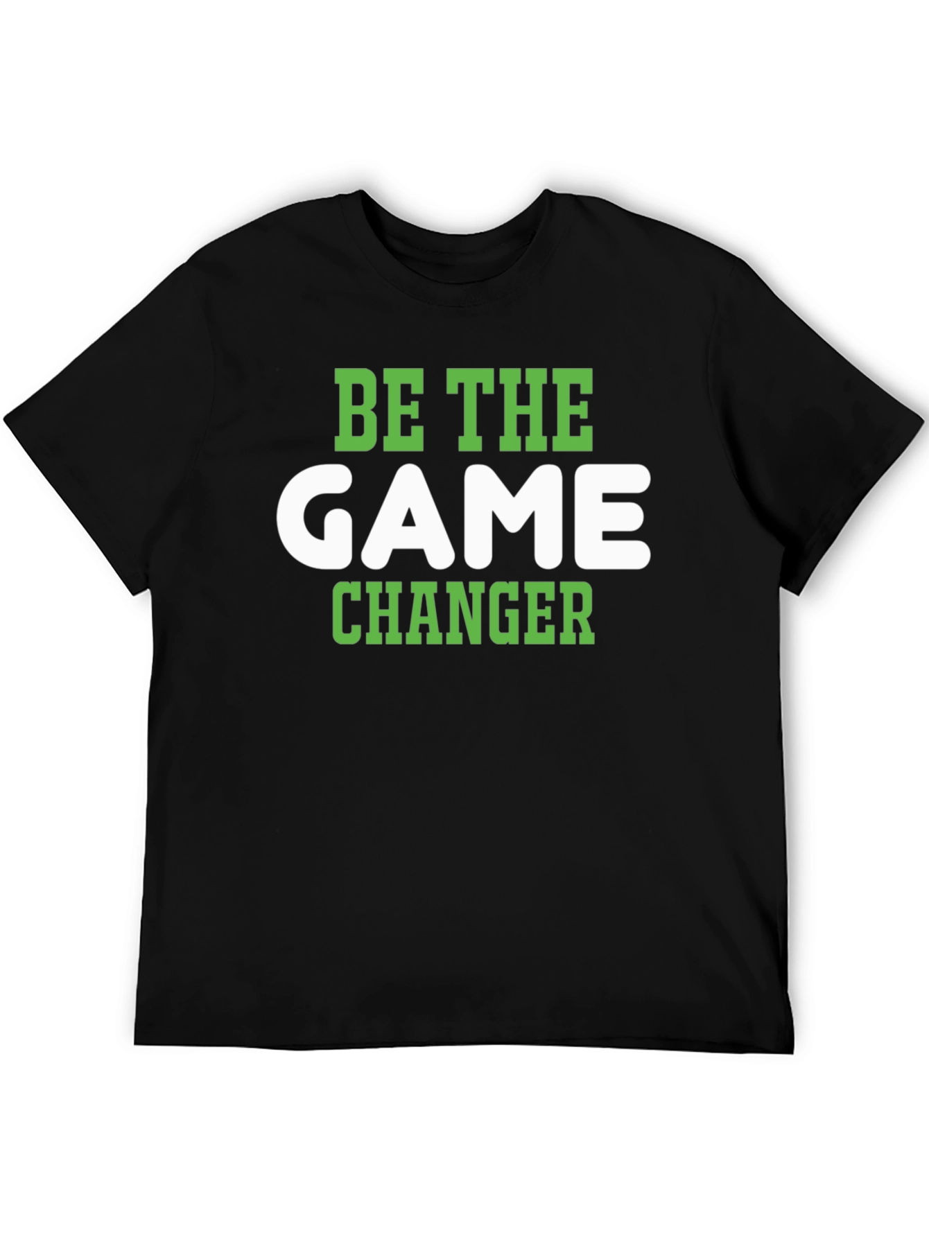 Black Be The Game Changer T-Shirt view 5