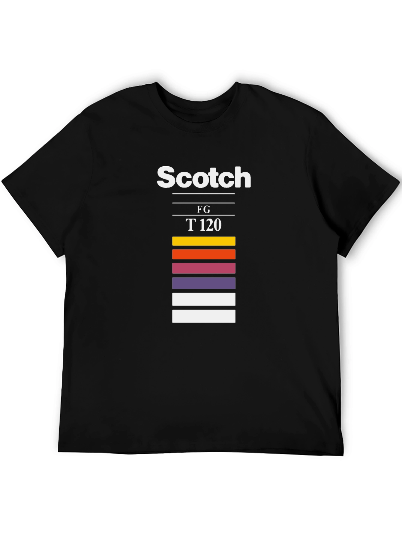 Black Scotch FG T120 Graphic T-Shirt - Retro Style view 5