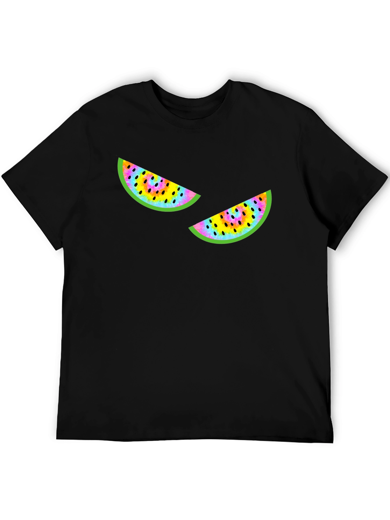 Black Watermelon Graphic Tee - Quirky Summer Style view 5