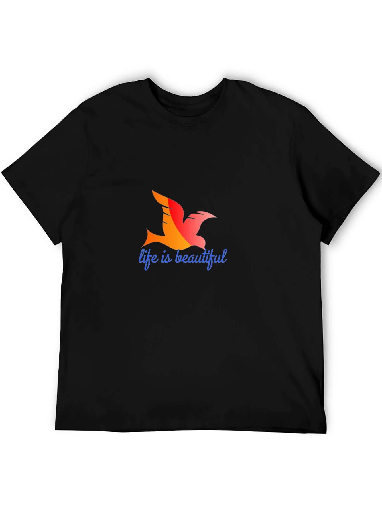 Black Life is Beautiful T-Shirt - Bird Graphic Tee view 5