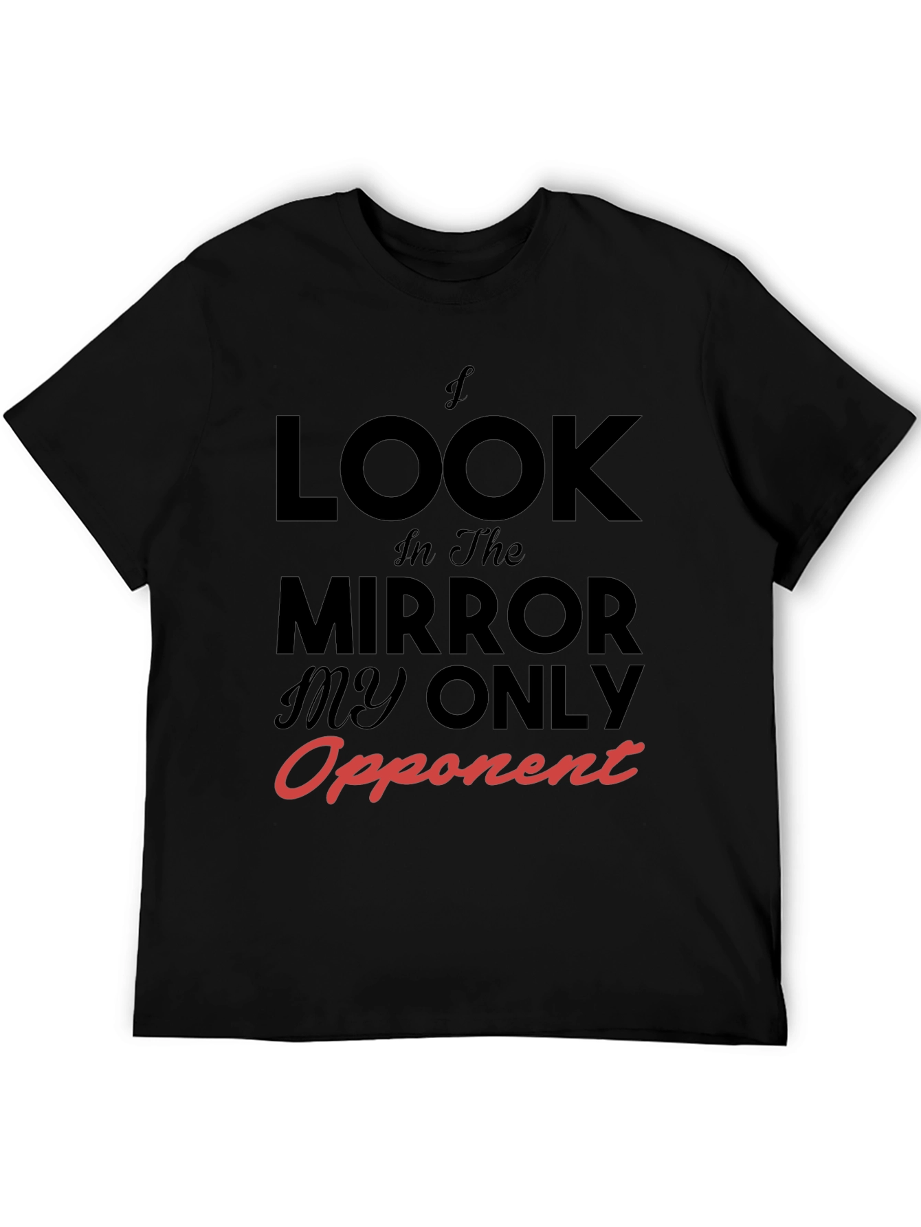 Black Look in the Mirror T-Shirt view 5