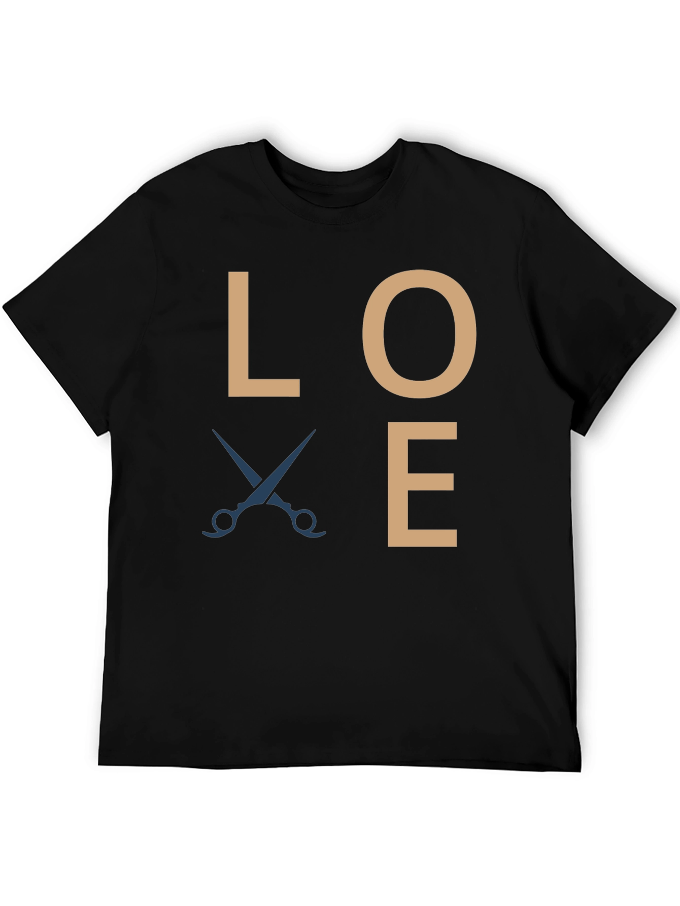Black Love Hair Stylist T-Shirt - Barber Shop Tee view 5
