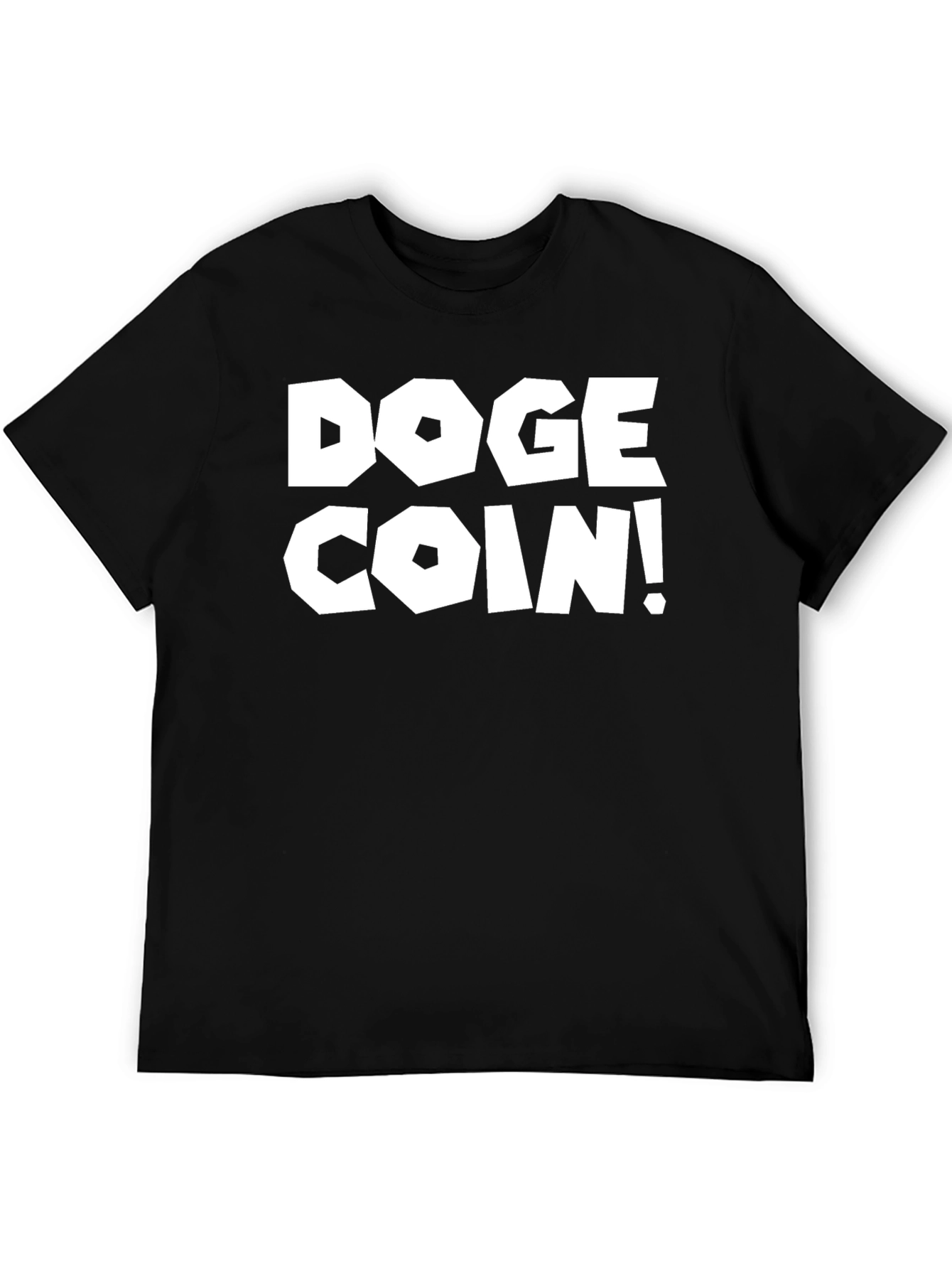 Black Doge Coin Black T-Shirt - Crypto Meme Tee view 5