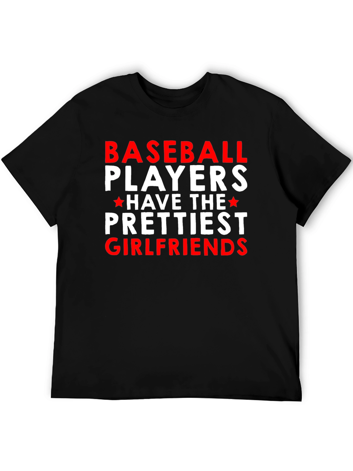 Black Baseball Players Prettiest Girlfriends T-Shirt view 5
